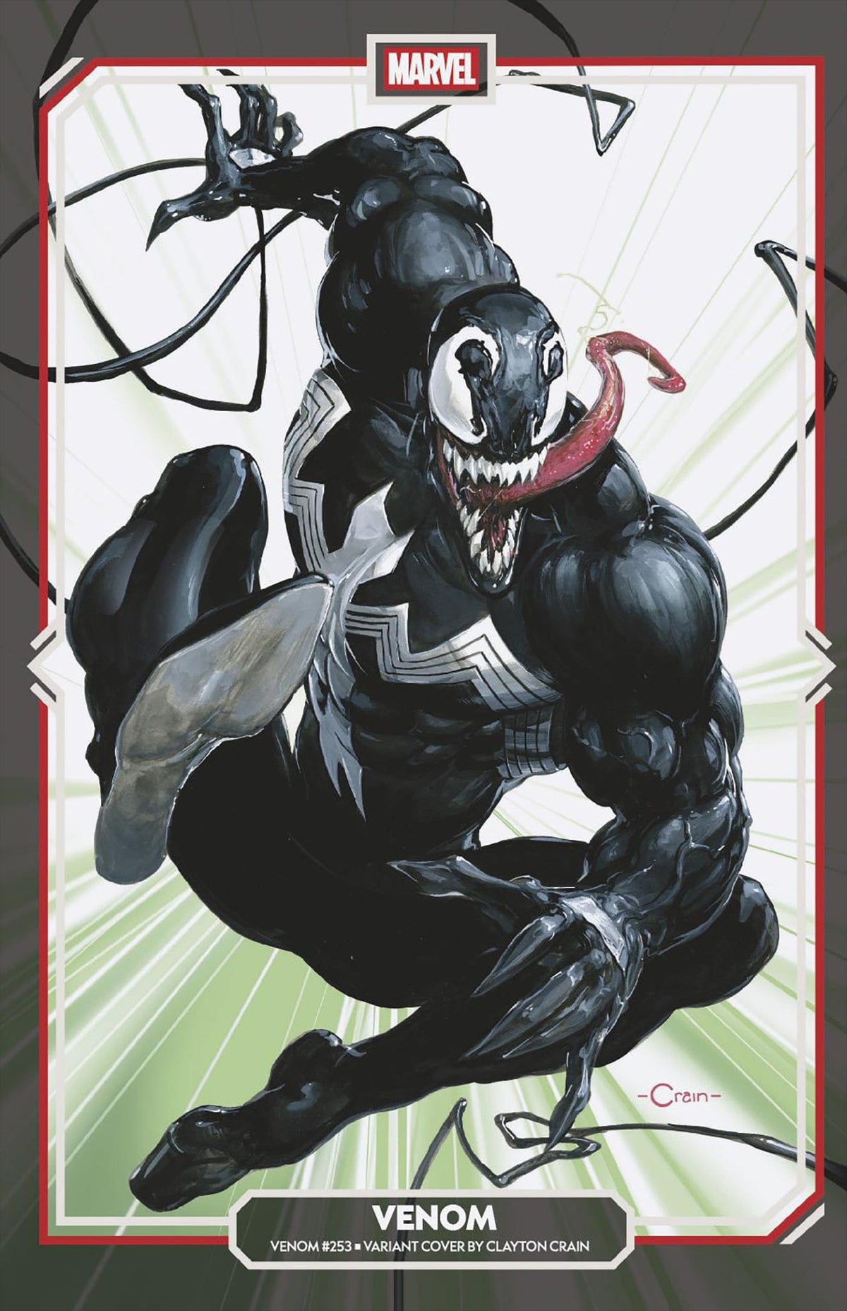 Marvel Comic Books VENOM #253 CLAYTON CRAIN VARIANT 75960621330625321 PRH-75960621330625321