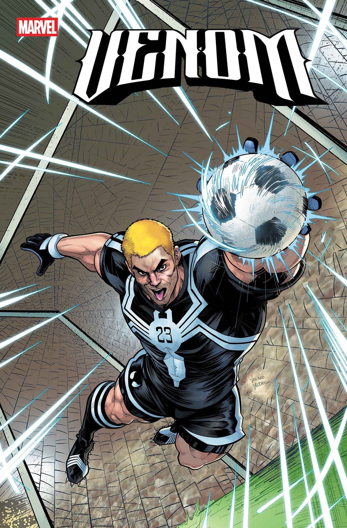 Marvel Comic Books VENOM #259 LUCIANO VECCHIO MARVEL SOCCER VARIANT 75960621330625931 PRH-75960621330625931