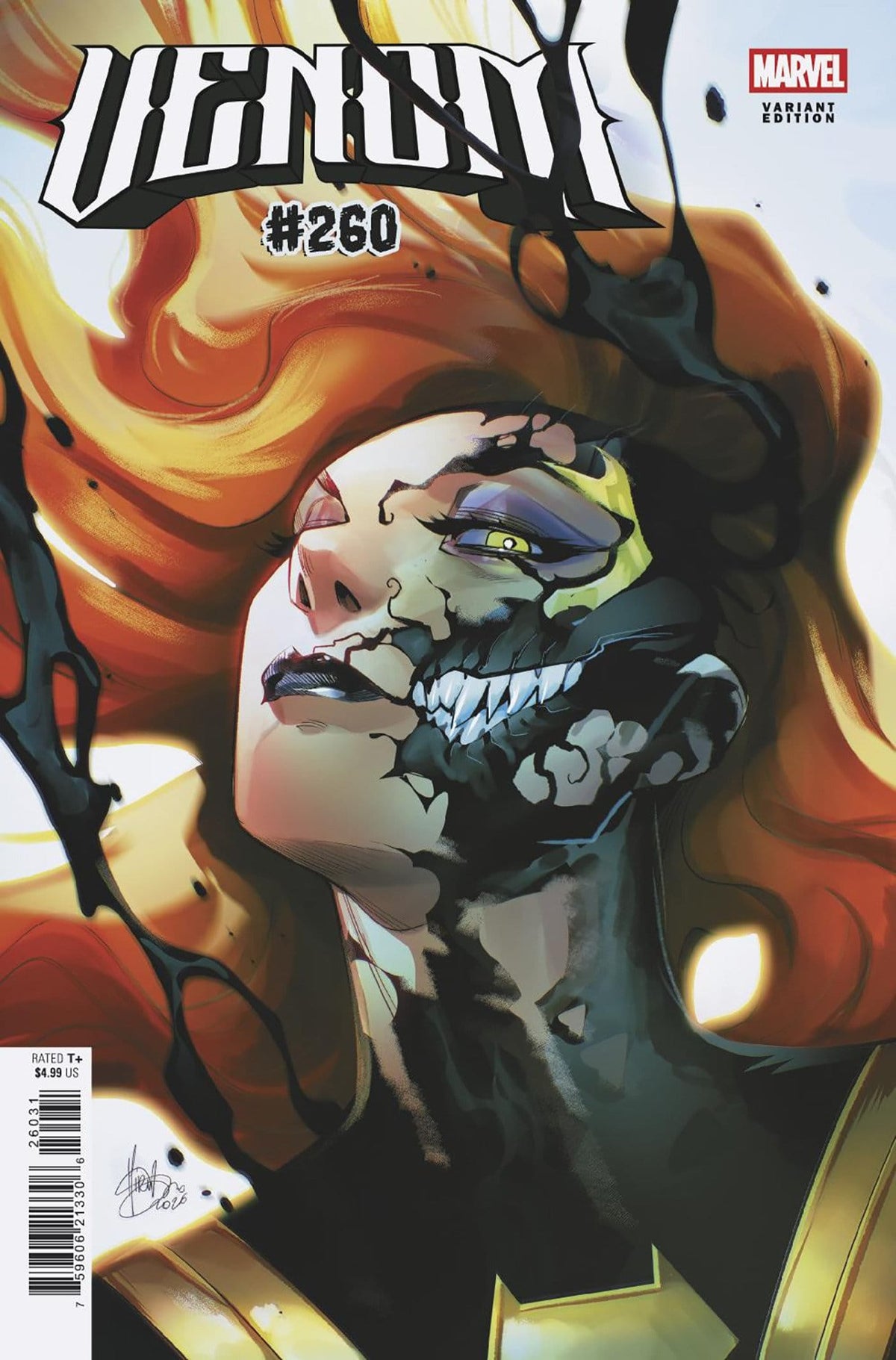 Marvel Comic Books VENOM #260 MIRKA ANDOLFO VENOM VARIANT [QIB] 75960621330626031 PRH-75960621330626031