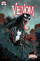 Marvel Comic Books VENOM #37 DAVE WACHTER GODZILLA VARIANT [VW] 75960620191403721 PRH-75960620191403721