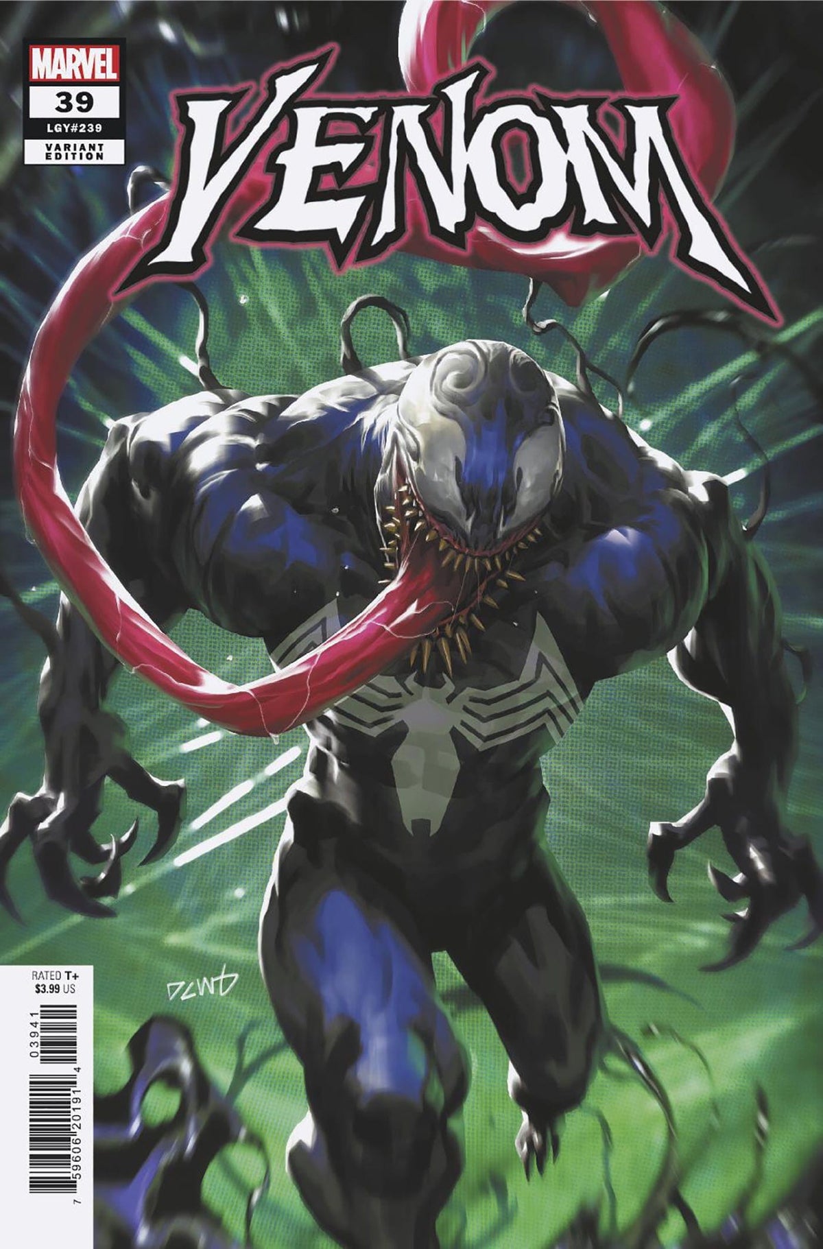 Marvel Comic Books VENOM #39 DERRICK CHEW VARIANT [VW] 75960620191403941 PRH-75960620191403941