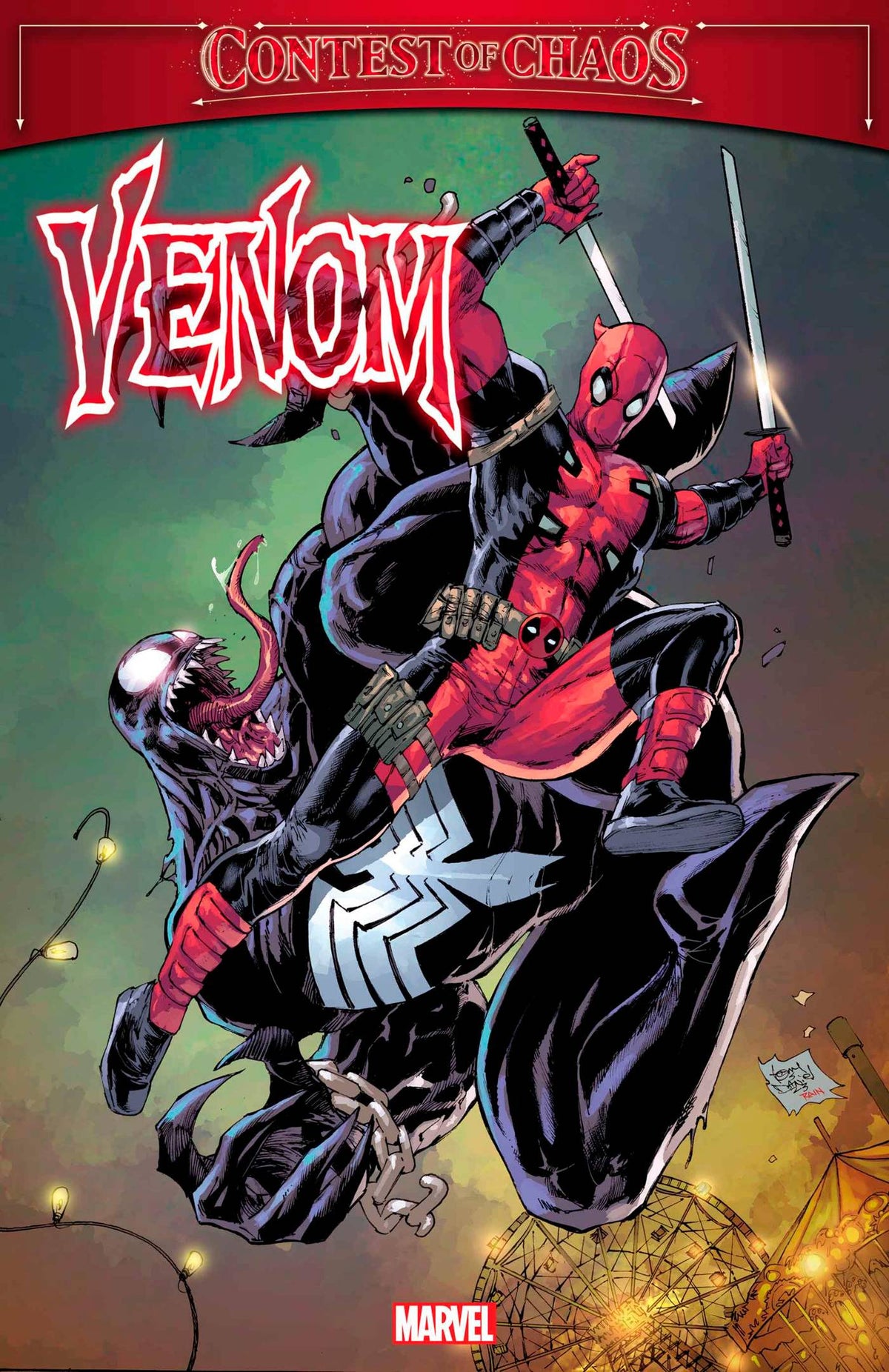 VENOM ANNUAL #1 TONY DANIEL VAR