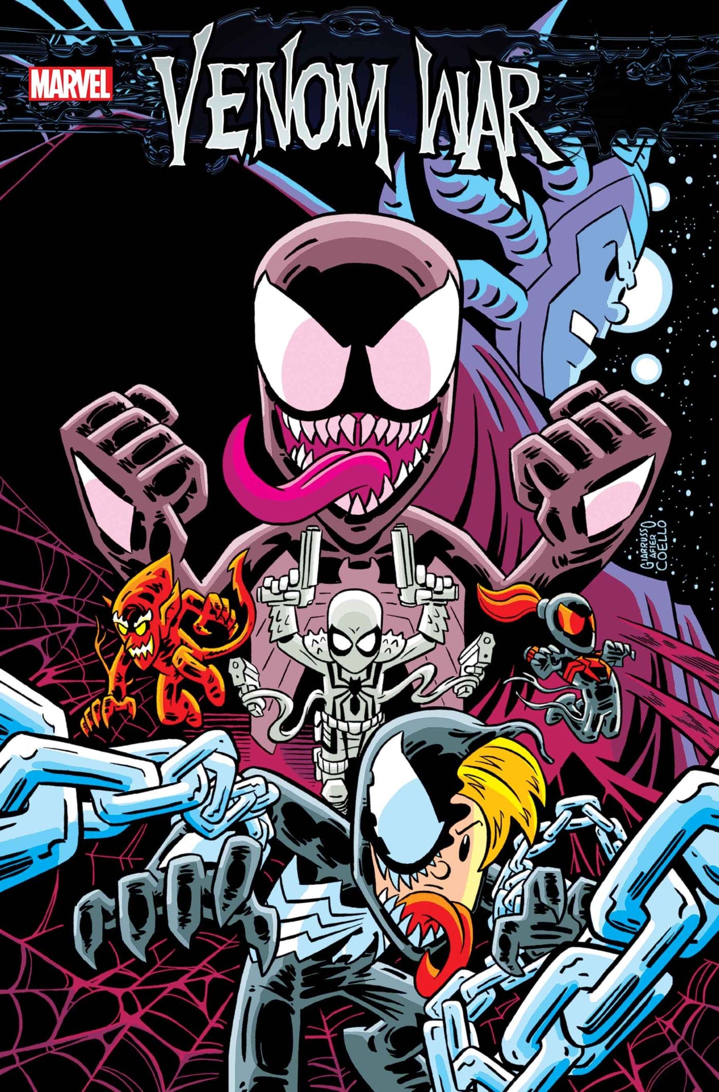 VENOM WAR #1 CHRIS GIARRUSSO VARIANT [VW]