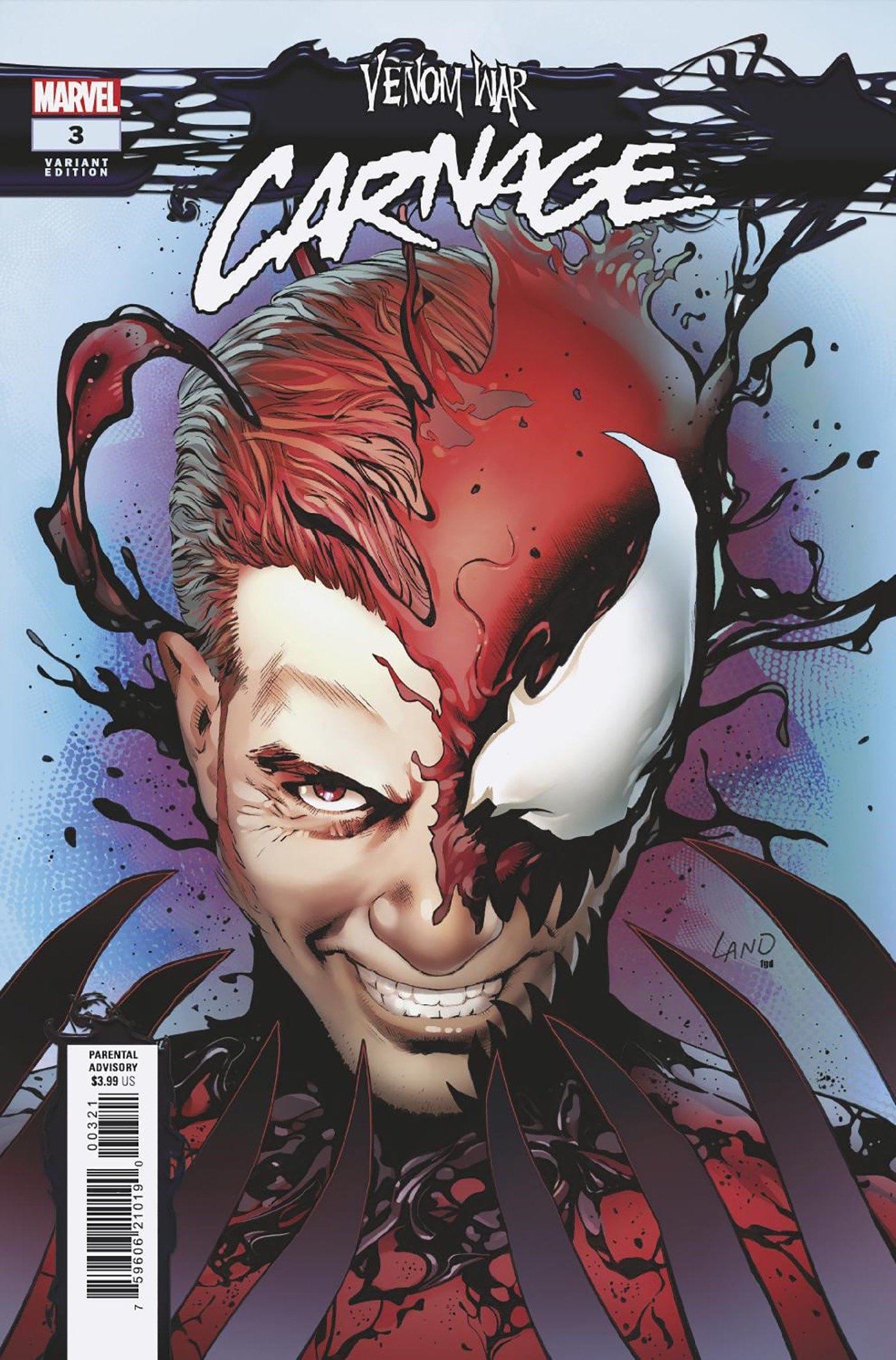 VENOM WAR: CARNAGE #3 DIKE RUAN VARIANT [VW]