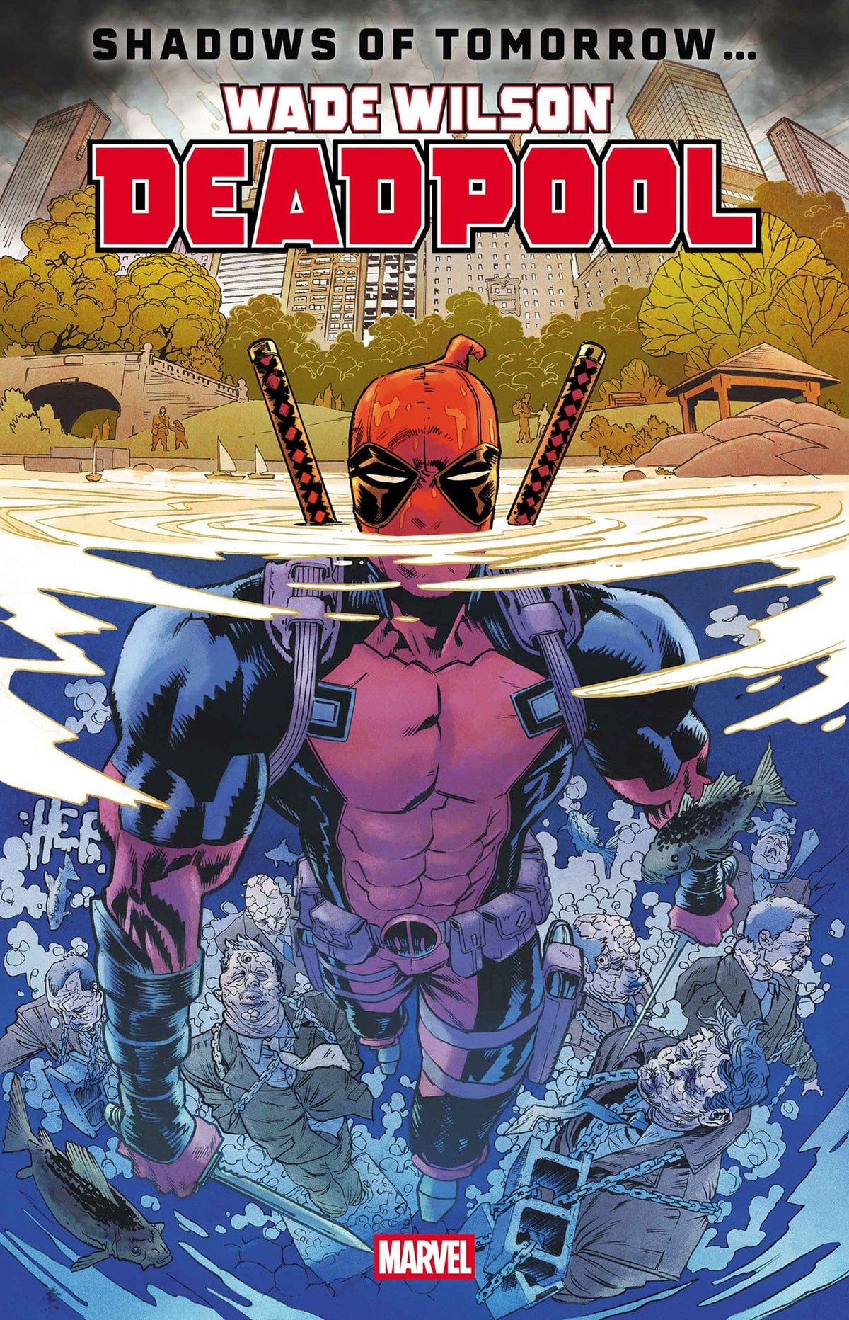Marvel Comic Books WADE WILSON: DEADPOOL #3 SCOTT HEPBURN VARIANT 75960621448800331 PRH-75960621448800331