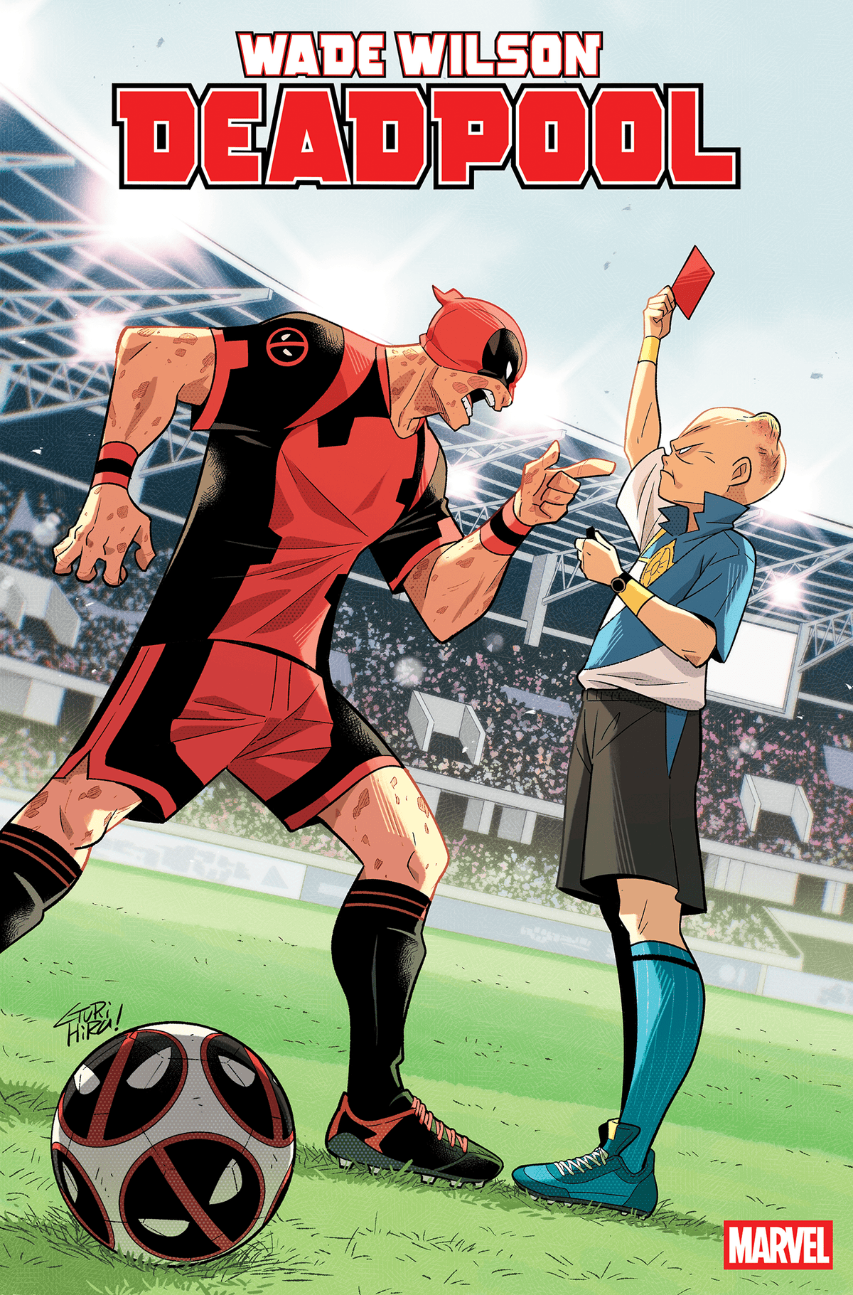 Marvel Comic Books WADE WILSON: DEADPOOL #5 GURIHIRU MARVEL SOCCER VARIANT 75960621448800521 PRH-75960621448800521