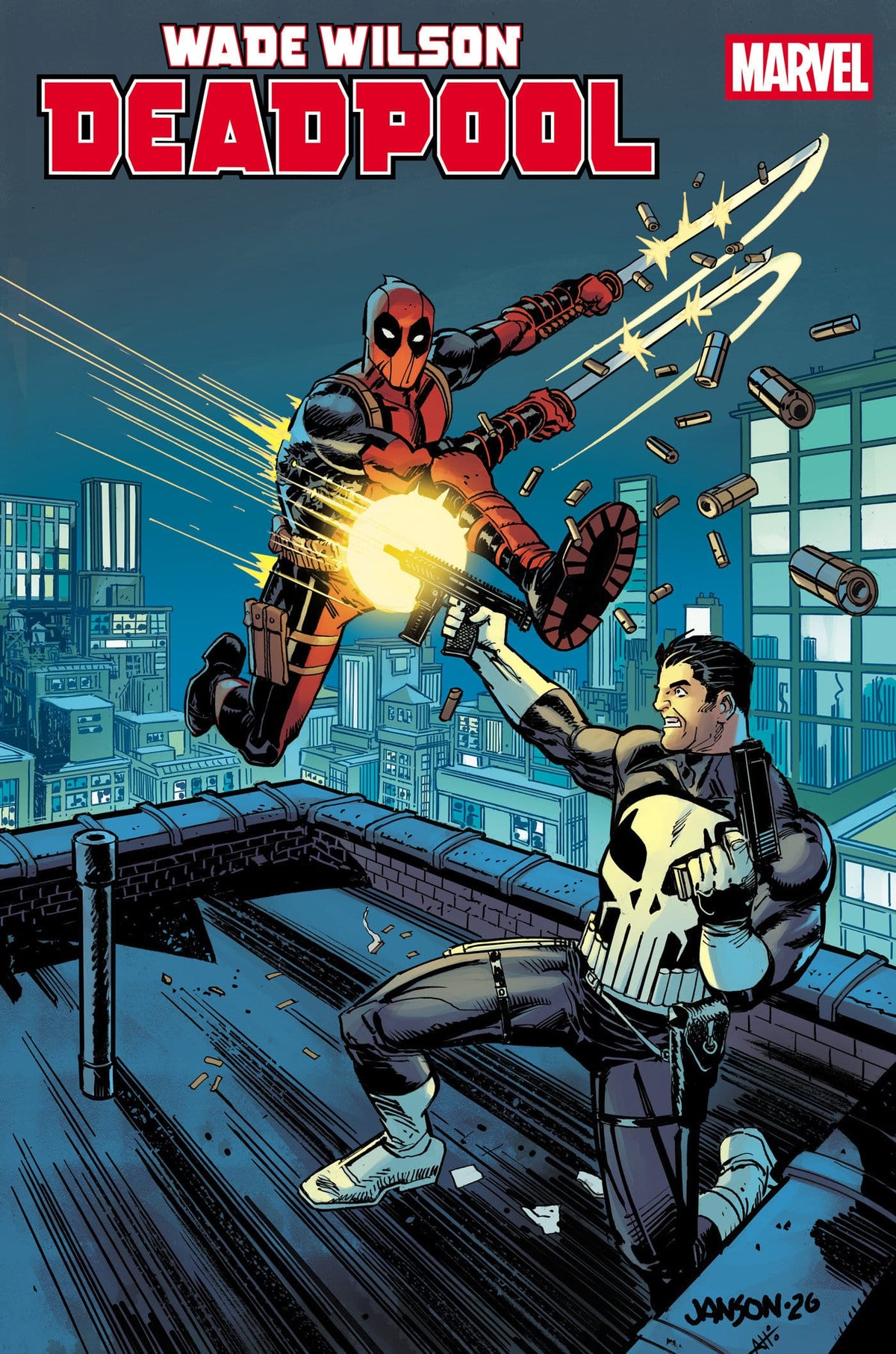 Marvel Comic Books WADE WILSON: DEADPOOL #9 KLAUS JANSON VARIANT [BG] (Release Date: 10/14/2026) 75960621448800941 PRH-75960621448800941