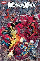 Marvel Comic Books WEAPON X-MEN #4 STEVE SKROCE VARIANT 75960621021300421 PRH-75960621021300421