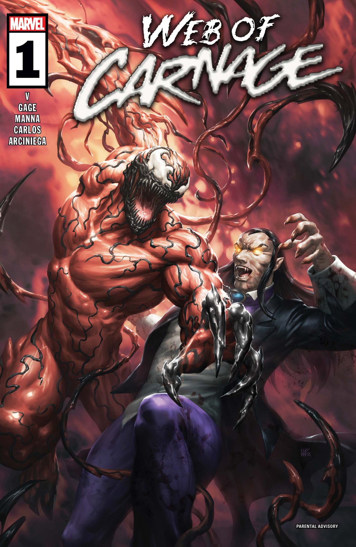 Marvel Comic Books WEB OF CARNAGE #1 '75960620704600111 MAY230879