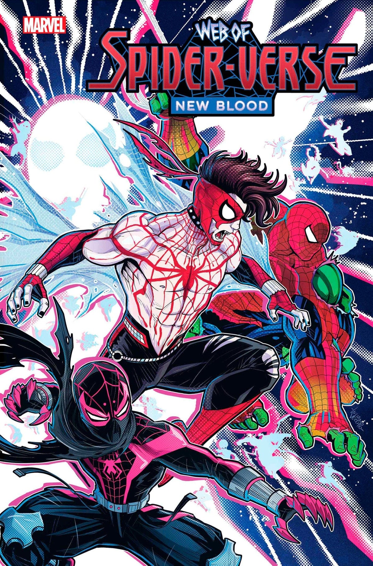 Marvel Comic Books WEB OF SPIDER-VERSE: NEW BLOOD #1 75960621211800111 PRH-75960621211800111