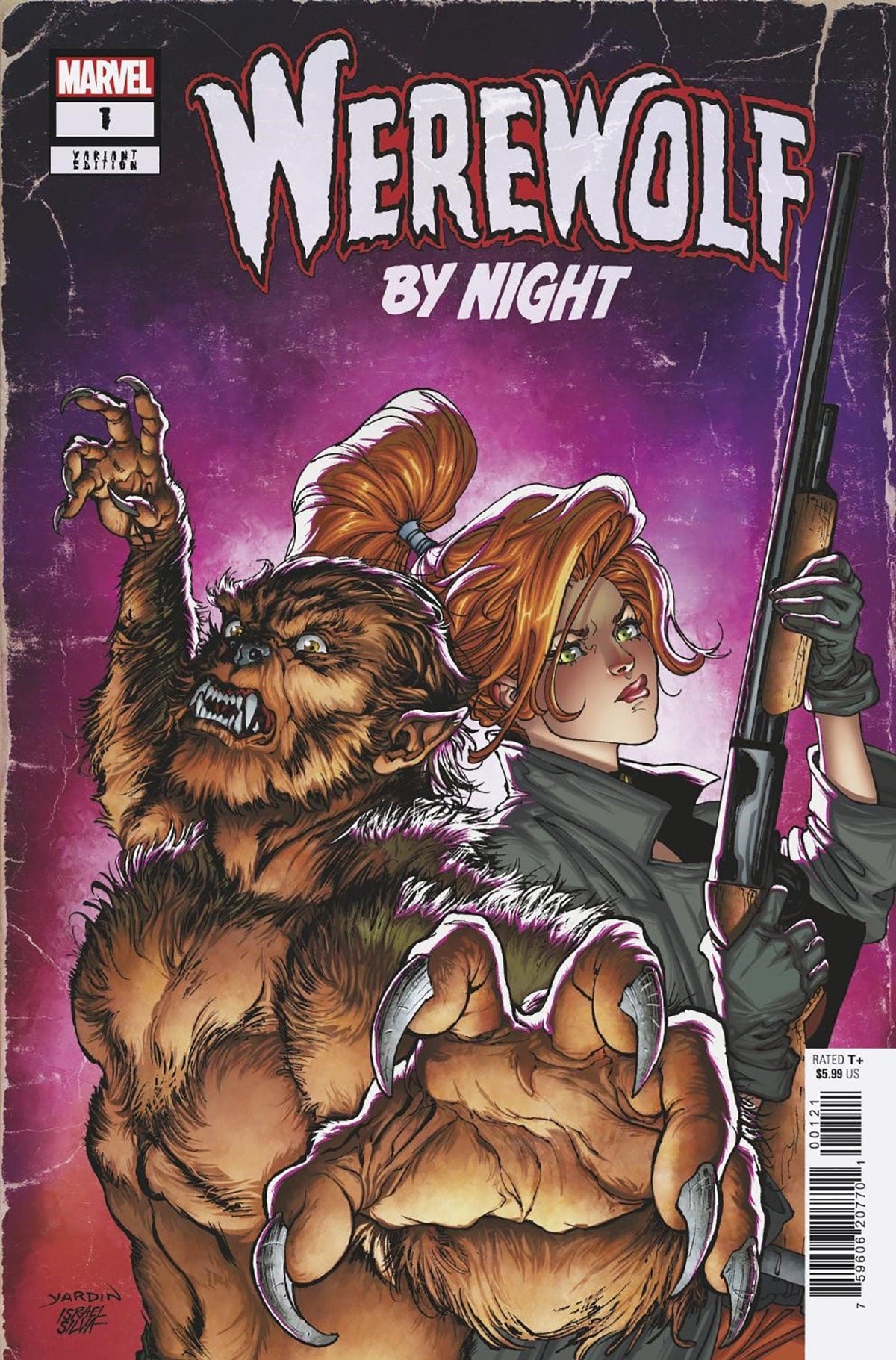 WEREWOLF BY NIGHT #1 DAVID YARDIN ARTIST VAR