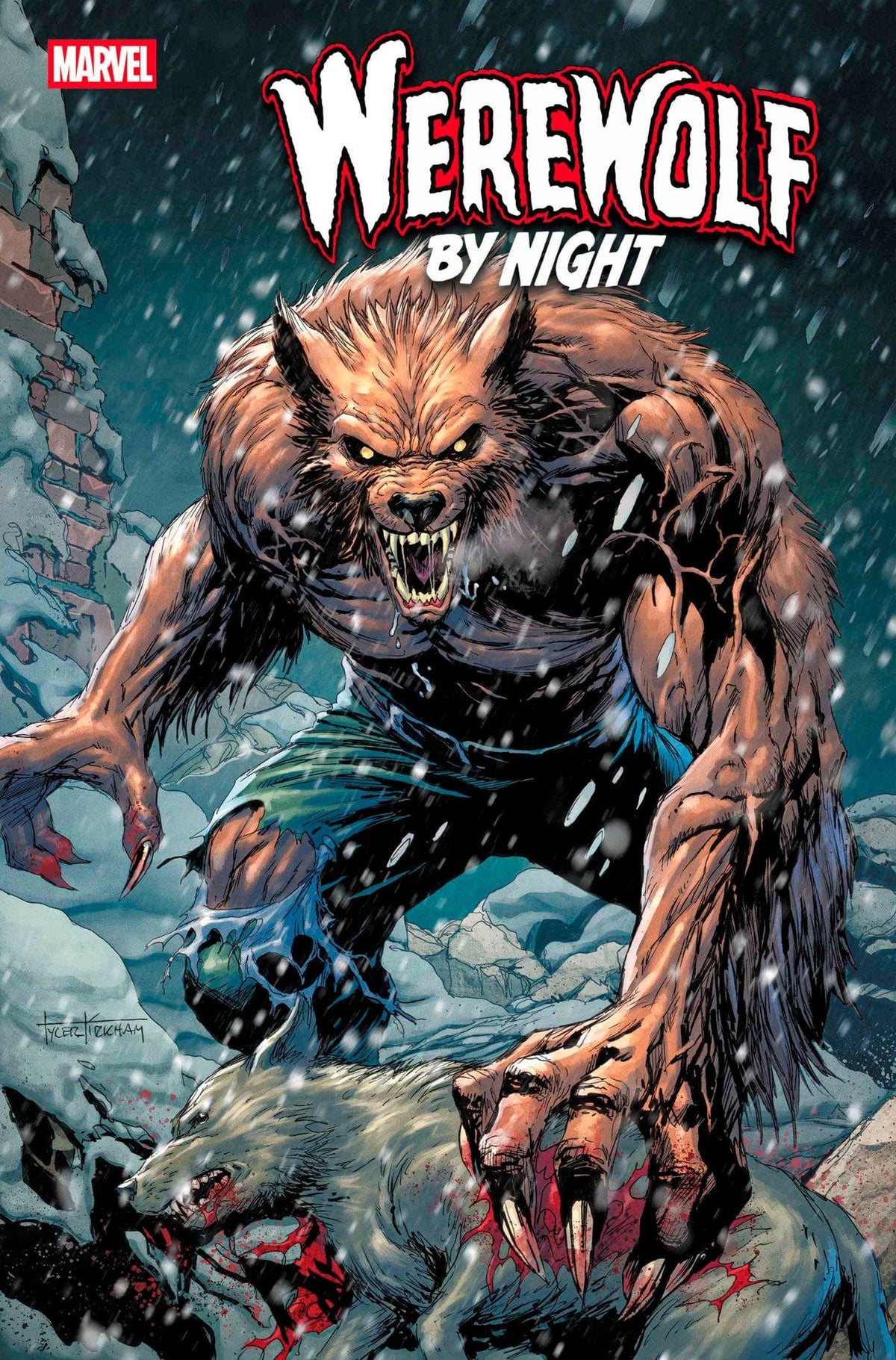 Marvel Comic Books WEREWOLF BY NIGHT: BLOOD MOON RISE #1 75960621289700111 PRH-75960621289700111