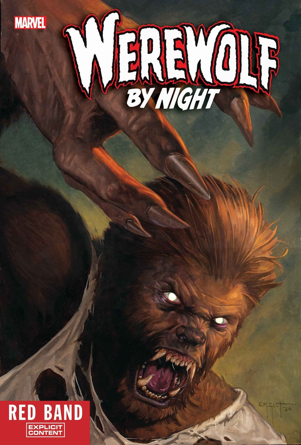 Marvel Comic Books WEREWOLF BY NIGHT: RED BAND #1 [POLYBAGGED] 75960620927900111 PRH-75960620927900111