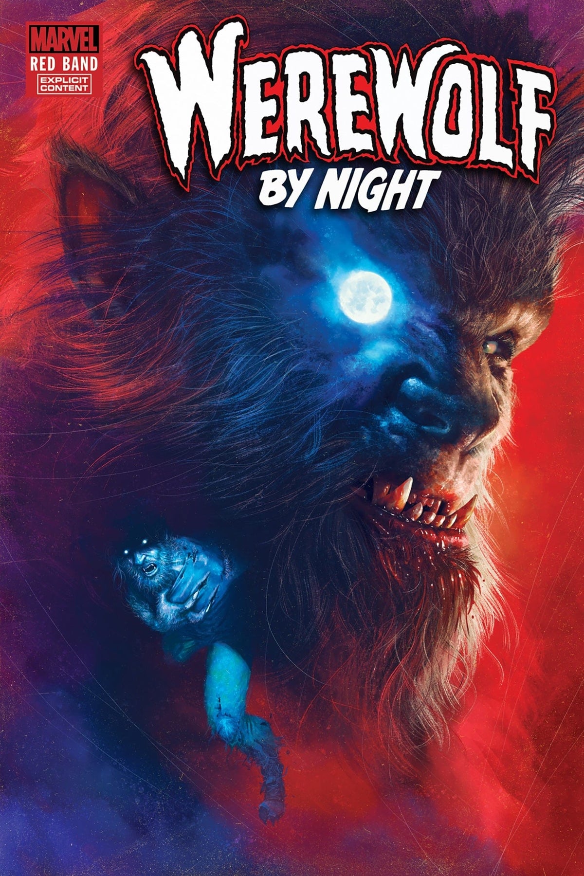 Marvel Comic Books WEREWOLF BY NIGHT: RED BAND #1 RAHZZAH VARIANT [POLYBAGGED] 75960620927900141 PRH-75960620927900141