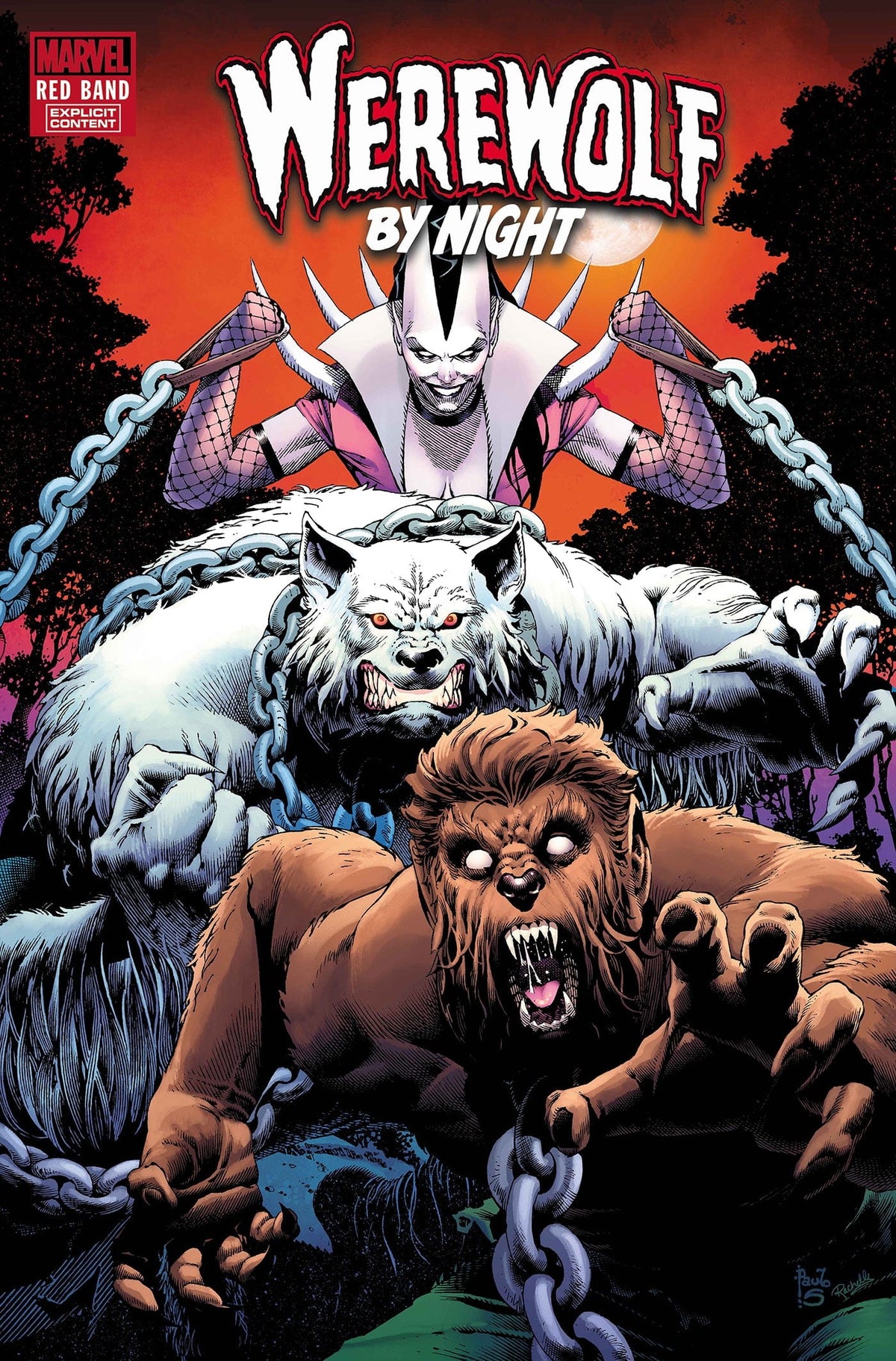 Marvel Comic Books WEREWOLF BY NIGHT: RED BAND #10 PAULO SIQUEIRA VARIANT [POLYBAGGED] 75960620927901021 PRH-75960620927901021
