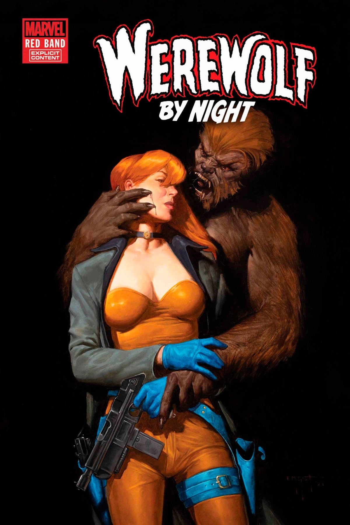 Marvel Comic Books WEREWOLF BY NIGHT: RED BAND #4 [POLYBAGGED] 75960620927900411 PRH-75960620927900411