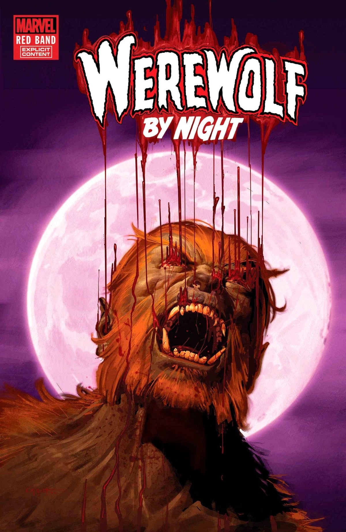 Marvel Comic Books WEREWOLF BY NIGHT: RED BAND #8 [POLYBAGGED] 75960620927900811 PRH-75960620927900811