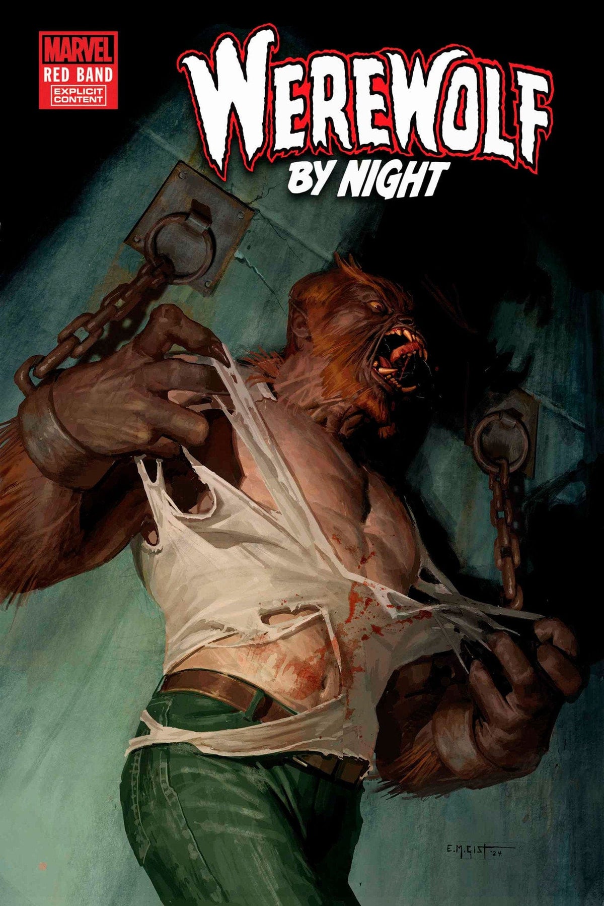 Marvel Comic Books WEREWOLF BY NIGHT: RED BAND #9 [POLYBAGGED] 75960620927900911 PRH-75960620927900911