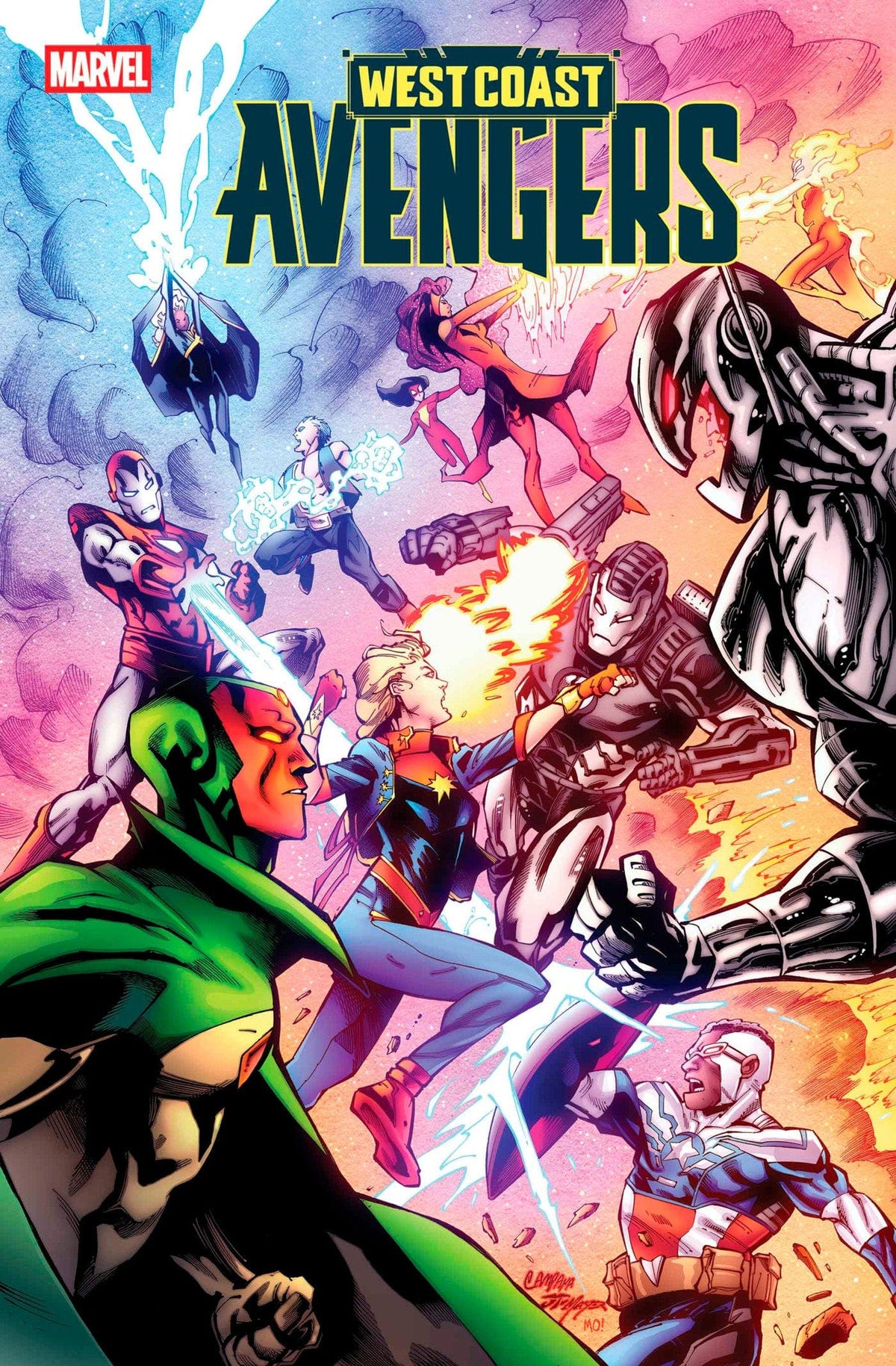 Marvel Comic Books WEST COAST AVENGERS #6 CHRIS CAMPANA VARIANT 75960620969900641 PRH-75960620969900641