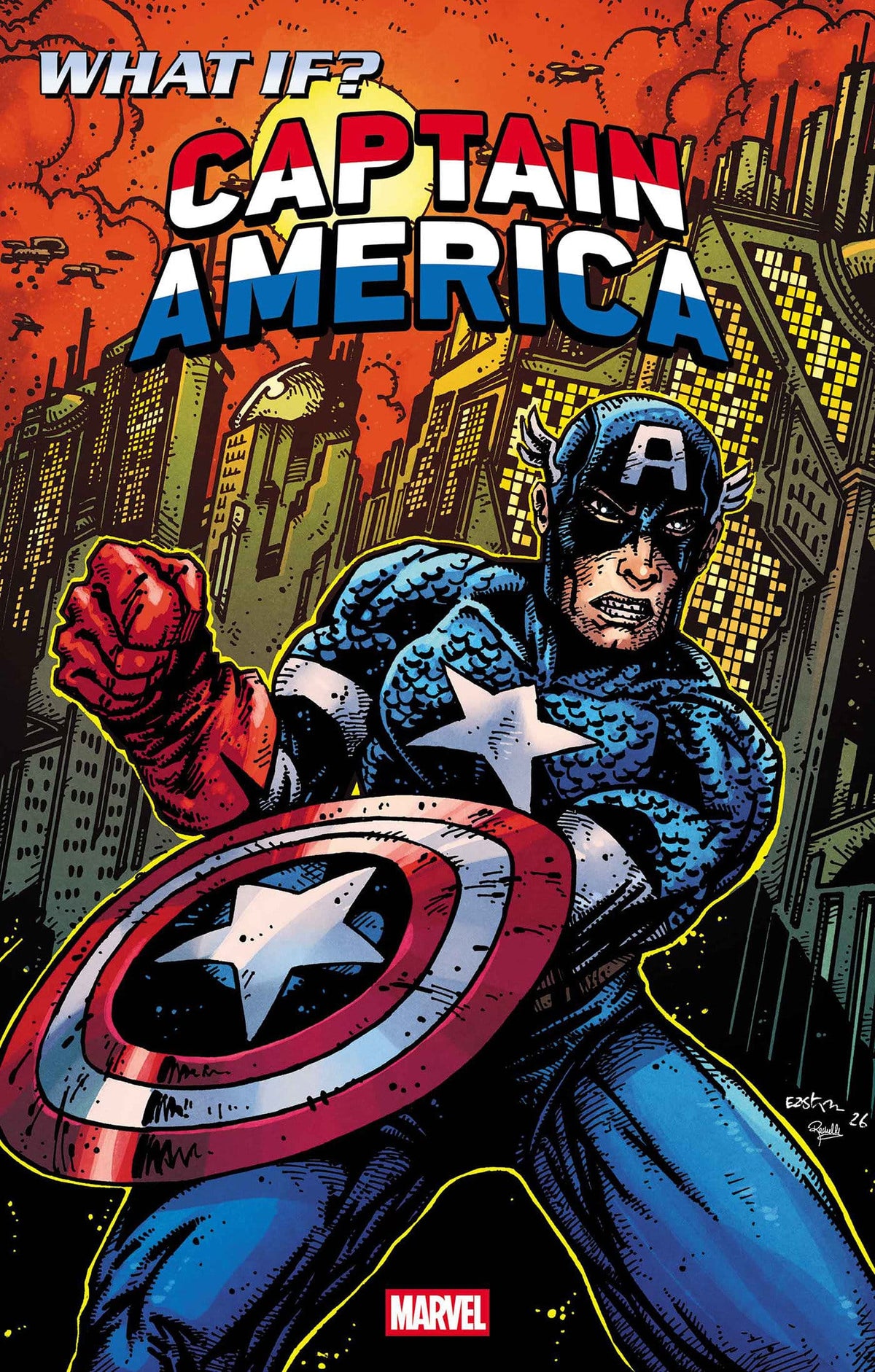 Marvel Comic Books WHAT IF...? CAPTAIN AMERICA #1 KEVIN EASTMAN VARIANT (Release Date: 08/05/2026) 75960621469300131 PRH-75960621469300131