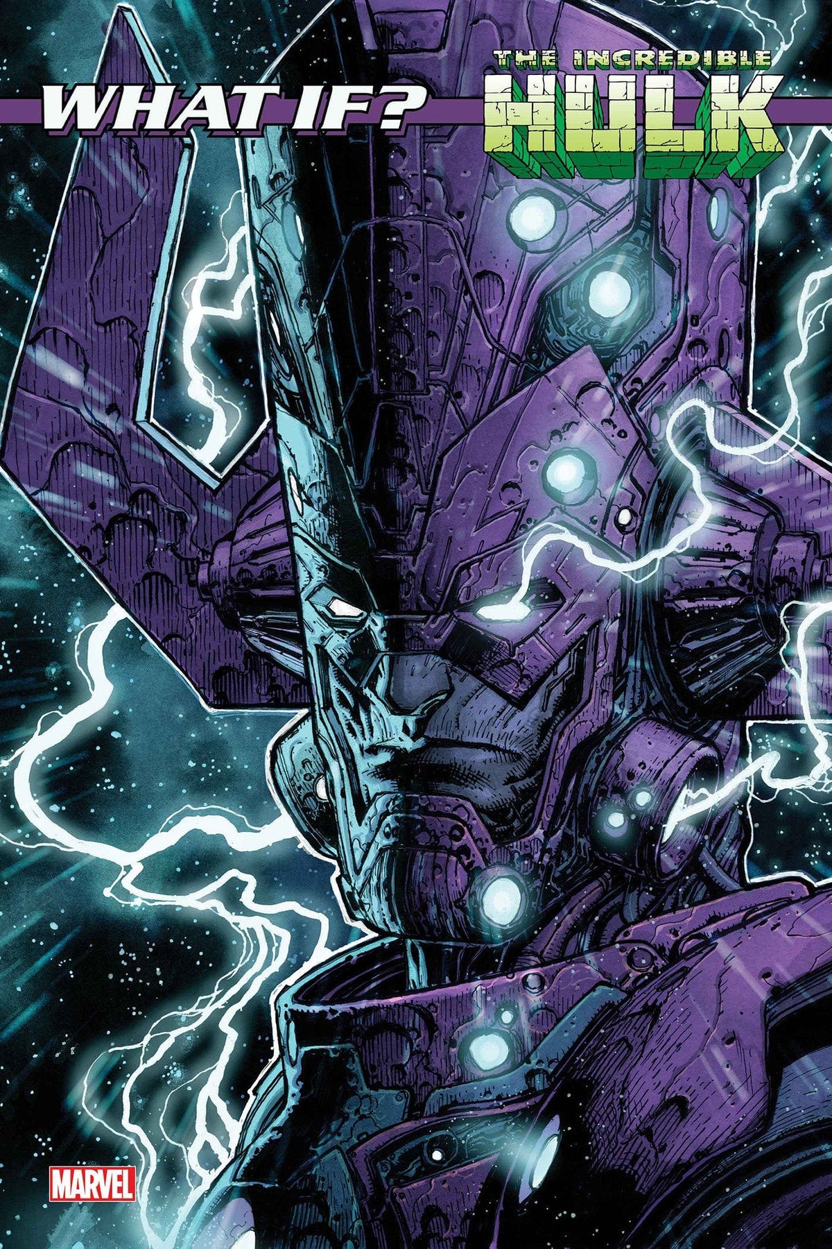 Marvel Comic Books WHAT IF...? GALACTUS: GALACTUS TRANSFORMED HULK? #1 STEPHEN PLATT VARIANT 75960621160900141 PRH-75960621160900141