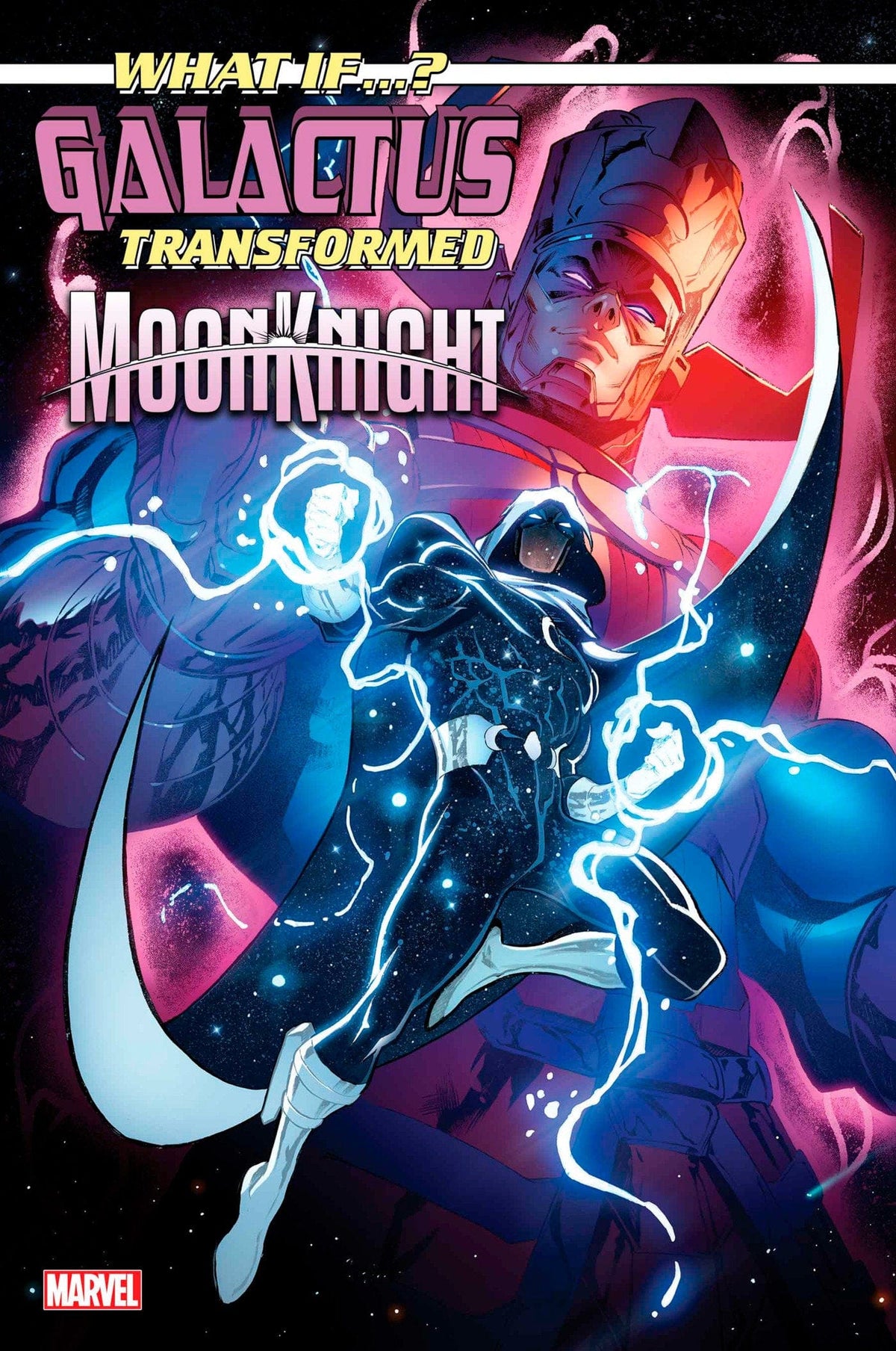 Marvel Comic Books WHAT IF...? GALACTUS: GALACTUS TRANSFORMED MOON KNIGHT? #1 IBAN COELLO VARIANT 75960621162300131 PRH-75960621162300131