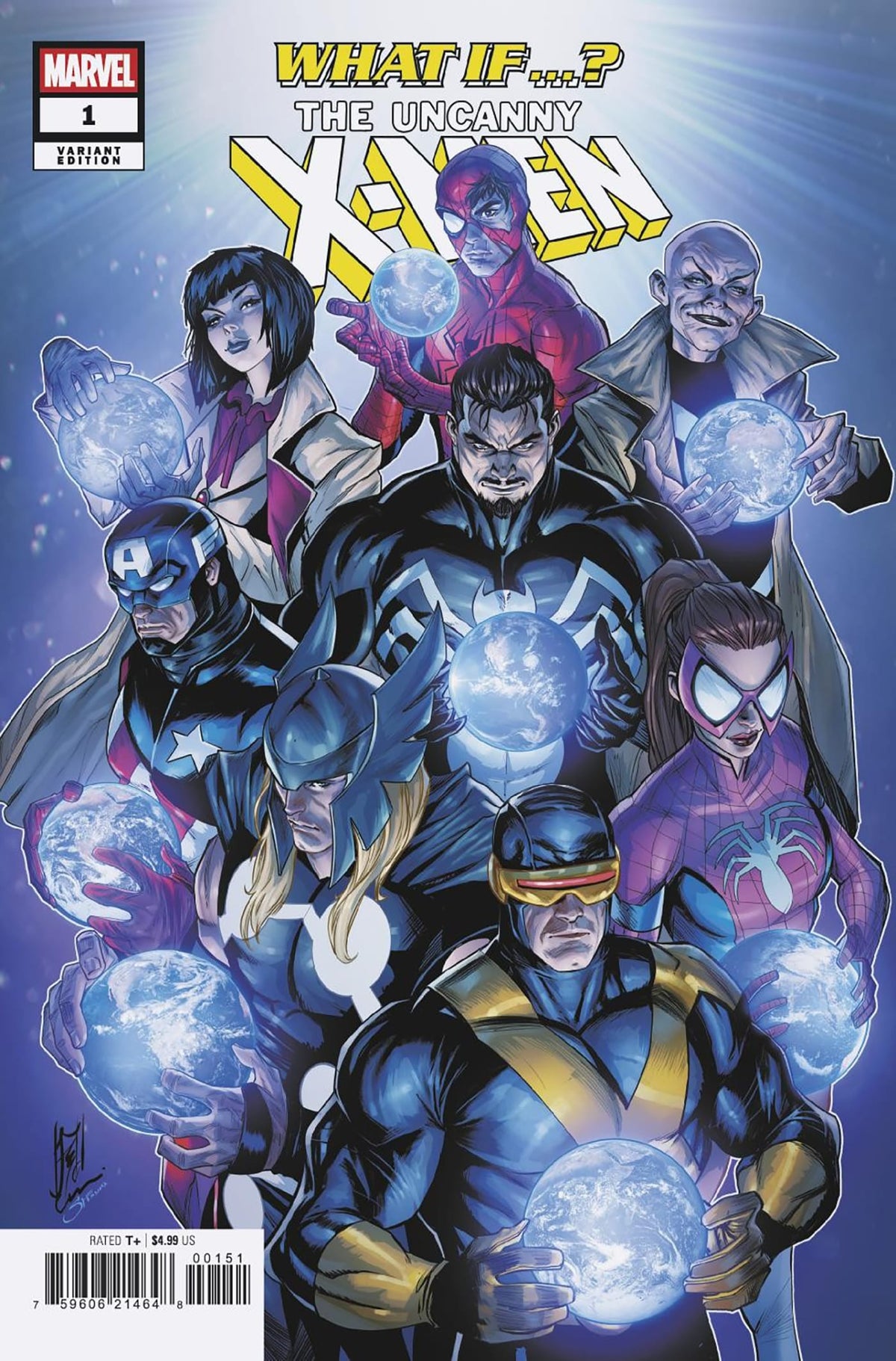 Marvel Comic Books WHAT IF...? UNCANNY X-MEN #1 STEFANO CASELLI PROMO VARIANT 75960621464800151 PRH-75960621464800151