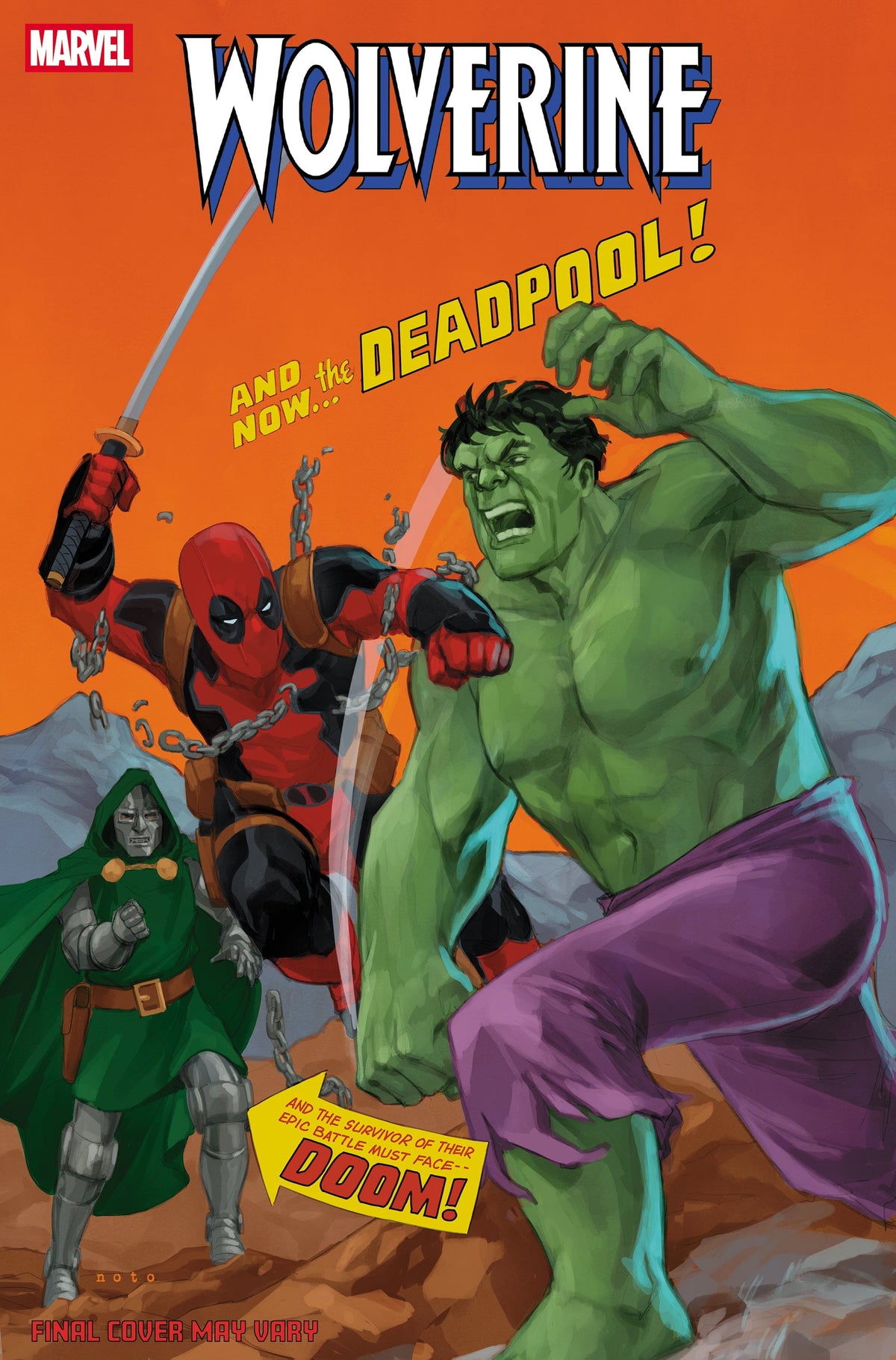 Marvel Comic Books WOLVERINE #18 PHIL NOTO APRIL POOL'S DAY VARIANT 75960620841801841 PRH-75960620841801841