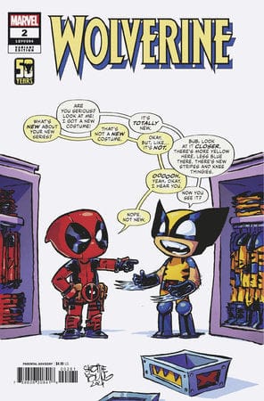 Marvel Comic Books WOLVERINE #2 SKOTTIE YOUNG VARIANT 75960620841800261 PRH-75960620841800261