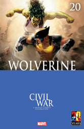 Marvel Comic Books WOLVERINE #20 TBD ARTIST CIVIL WAR CELEBRATION VARIANT 75960620841802021 PRH-75960620841802021