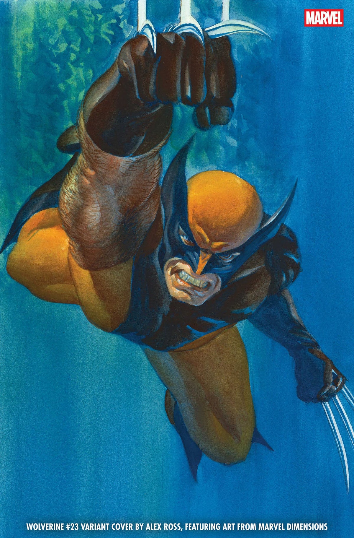 Marvel Comic Books WOLVERINE #23 ALEX ROSS MARVEL DIMENSIONS VARIANT 75960620841802321 PRH-75960620841802321