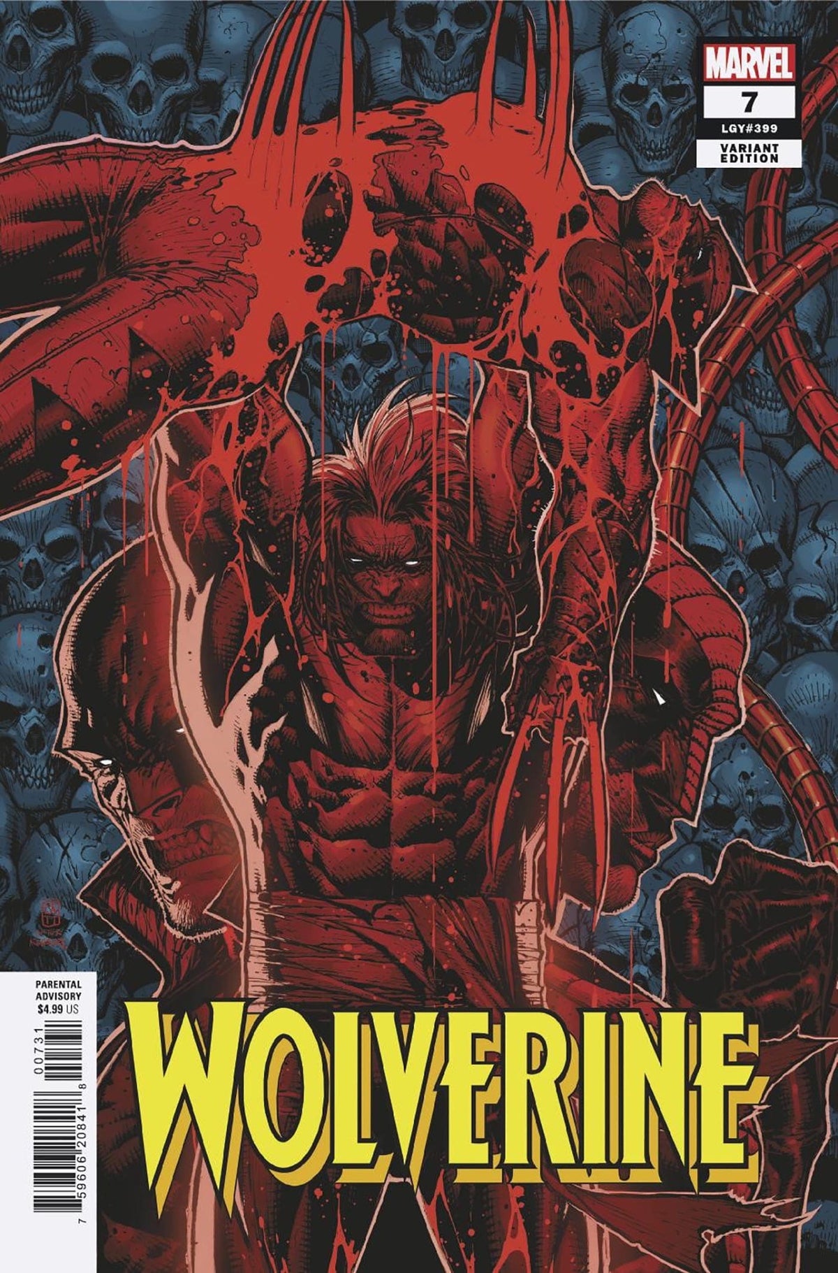 Marvel Comic Books WOLVERINE #7 TBD ARTIST VARIANT 75960620841800731 PRH-75960620841800731