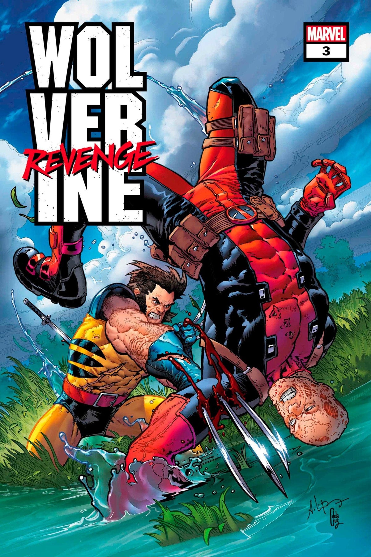 Marvel Comic Books WOLVERINE: REVENGE #3 ANDREI BRESSAN VARIANT 75960620995800321 PRH-75960620995800321