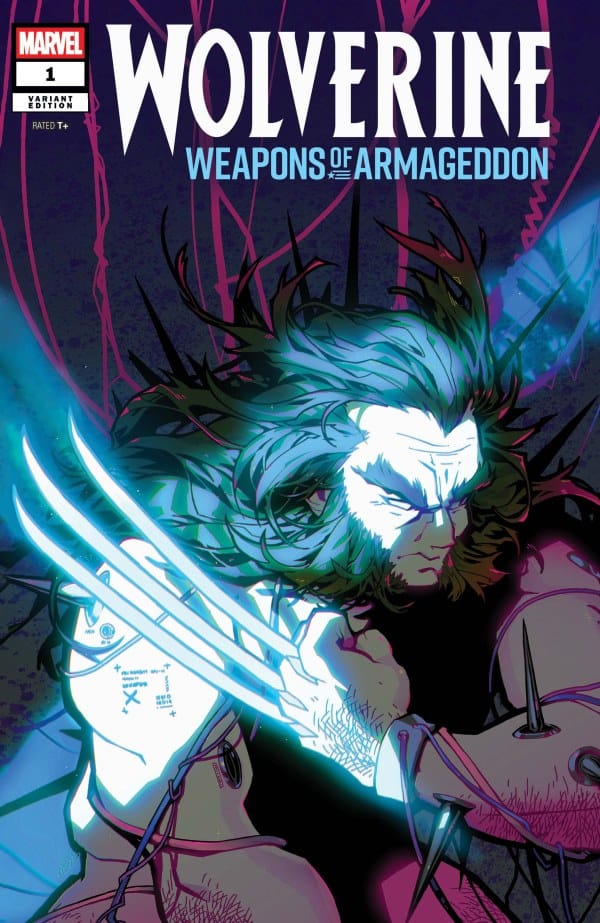 Marvel Comic Books WOLVERINE: WEAPONS OF ARMAGEDDON #1 ROSE BESCH VARIANT 75960621562100151 PRH-75960621562100151