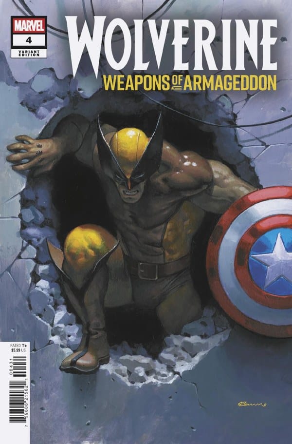 Marvel Comic Books WOLVERINE: WEAPONS OF ARMAGEDDON #4 FABRIZIO DE TOMMASO VARIANT 75960621562100431 PRH-75960621562100431