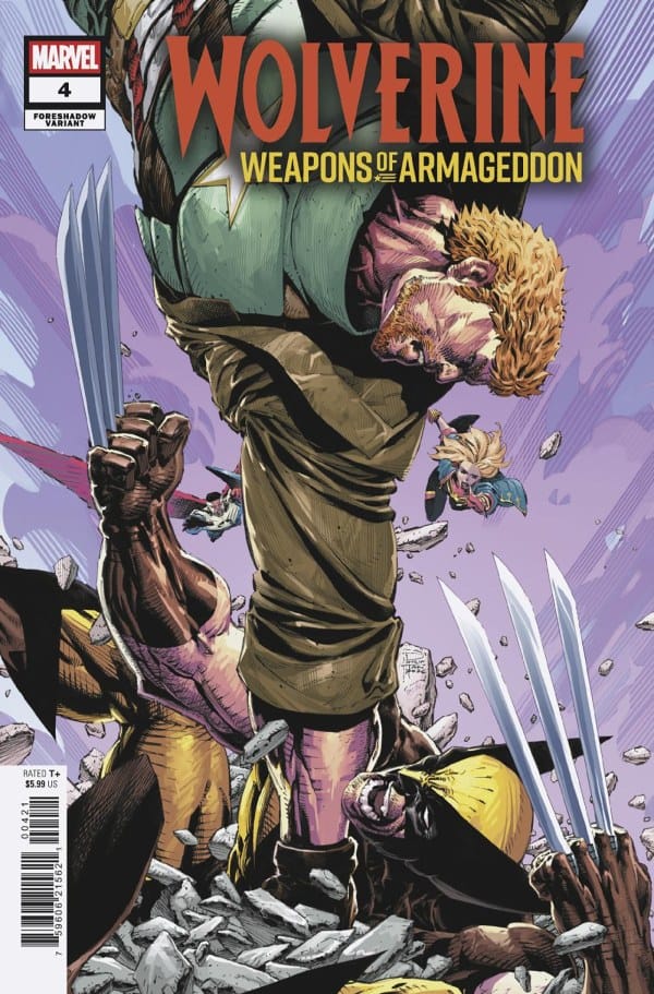 Marvel Comic Books WOLVERINE: WEAPONS OF ARMAGEDDON #4 TBD ARTIST FORESHADOW VARIANT 75960621562100421 PRH-75960621562100421