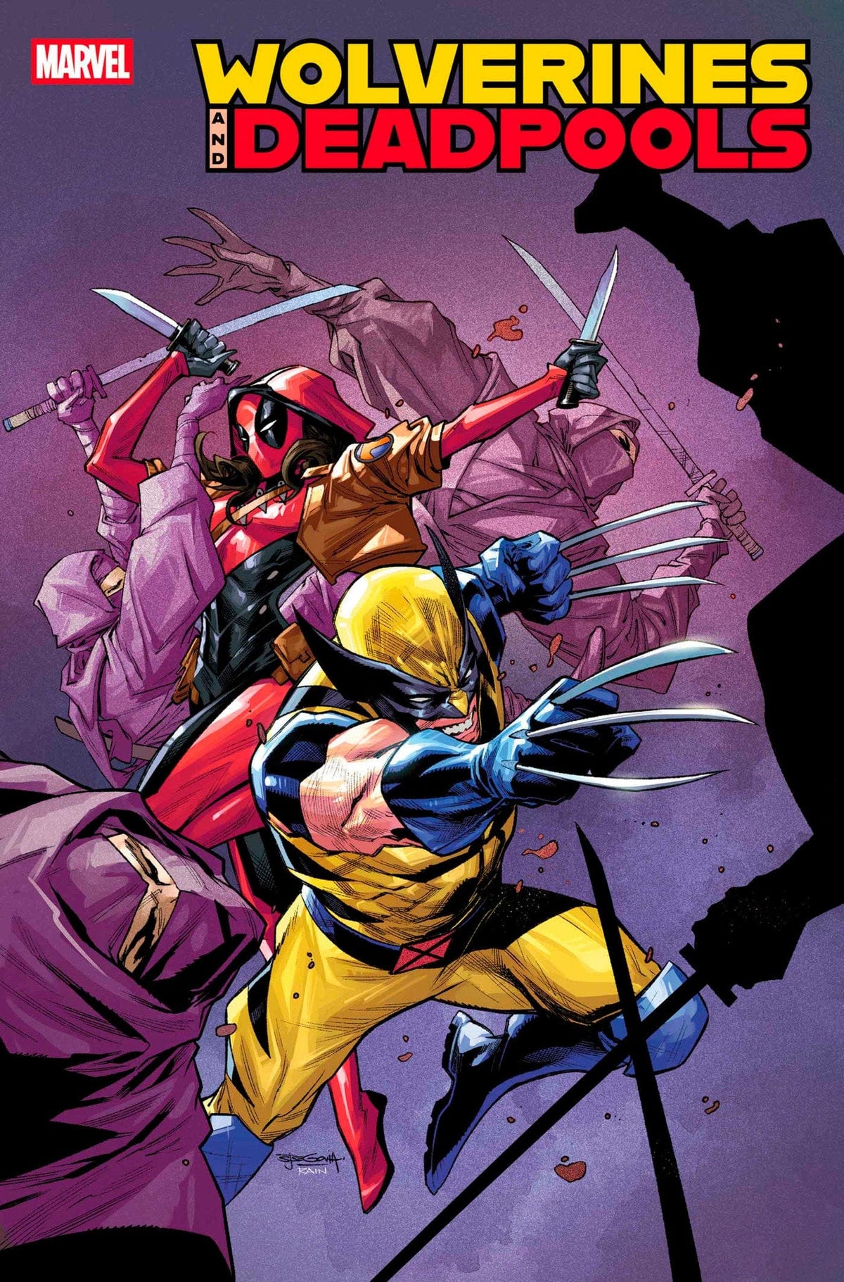 Marvel Comic Books WOLVERINES & DEADPOOLS #2 STEPHEN SEGOVIA VARIANT 75960621357300221 PRH-75960621357300221