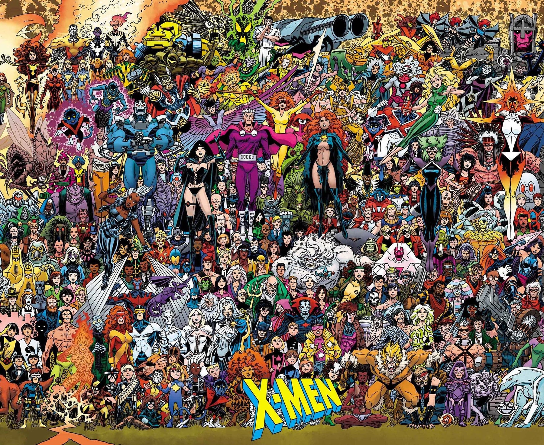 X-MEN #1 SCOTT KOBLISH WRAPAROUND CONNECTING VARIANT