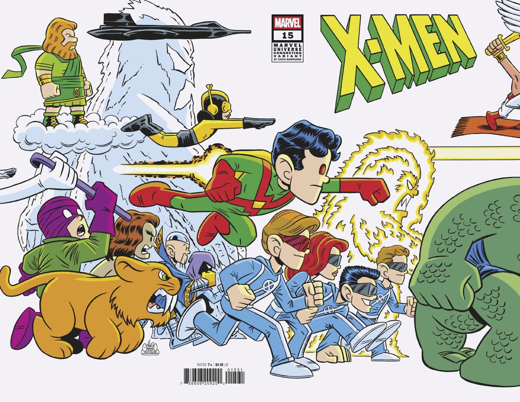 X-MEN #15 CHRIS GIARRUSSO MARVEL UNIVERSE CONNECTING VARIANT O