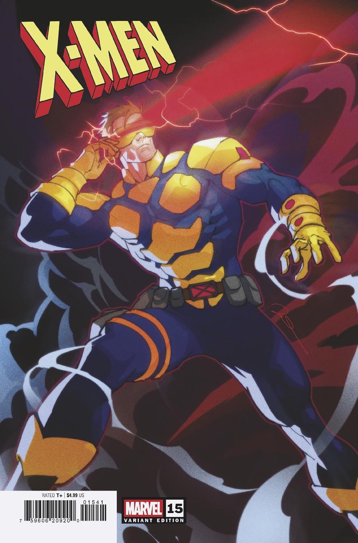 Marvel Comic Books X-MEN #15 GERALD PAREL CYCLOPS VARIANT 75960620920001541 PRH-75960620920001541