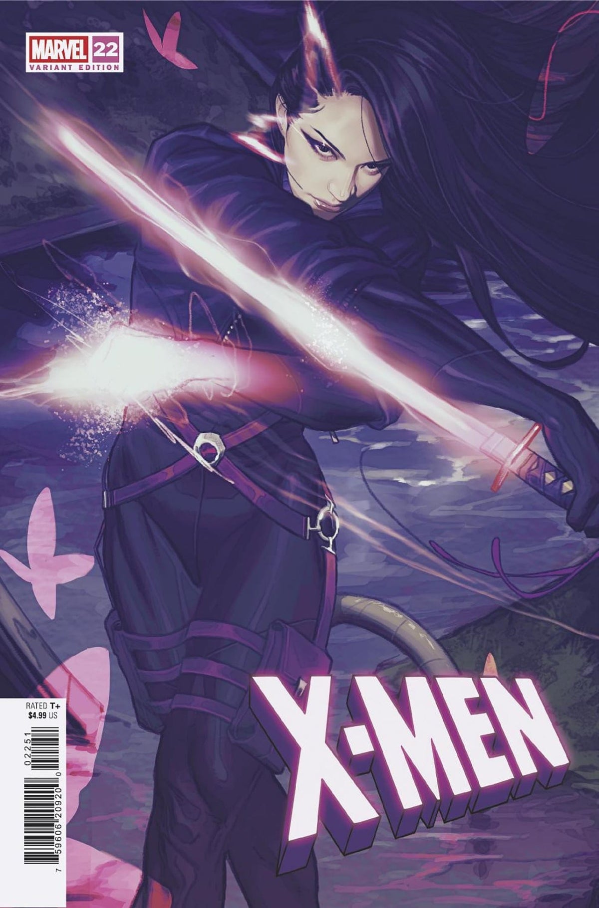 Marvel Comic Books X-MEN #22 JOSHUA SWABY PSYLOCKE VARIANT 75960620920002251 PRH-75960620920002251