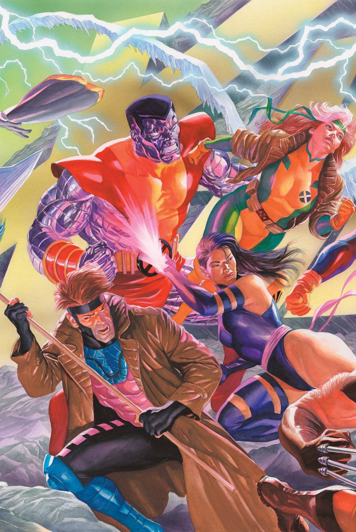 X-MEN #25 ALEX ROSS CONNECTING X-MEN PART B VAR