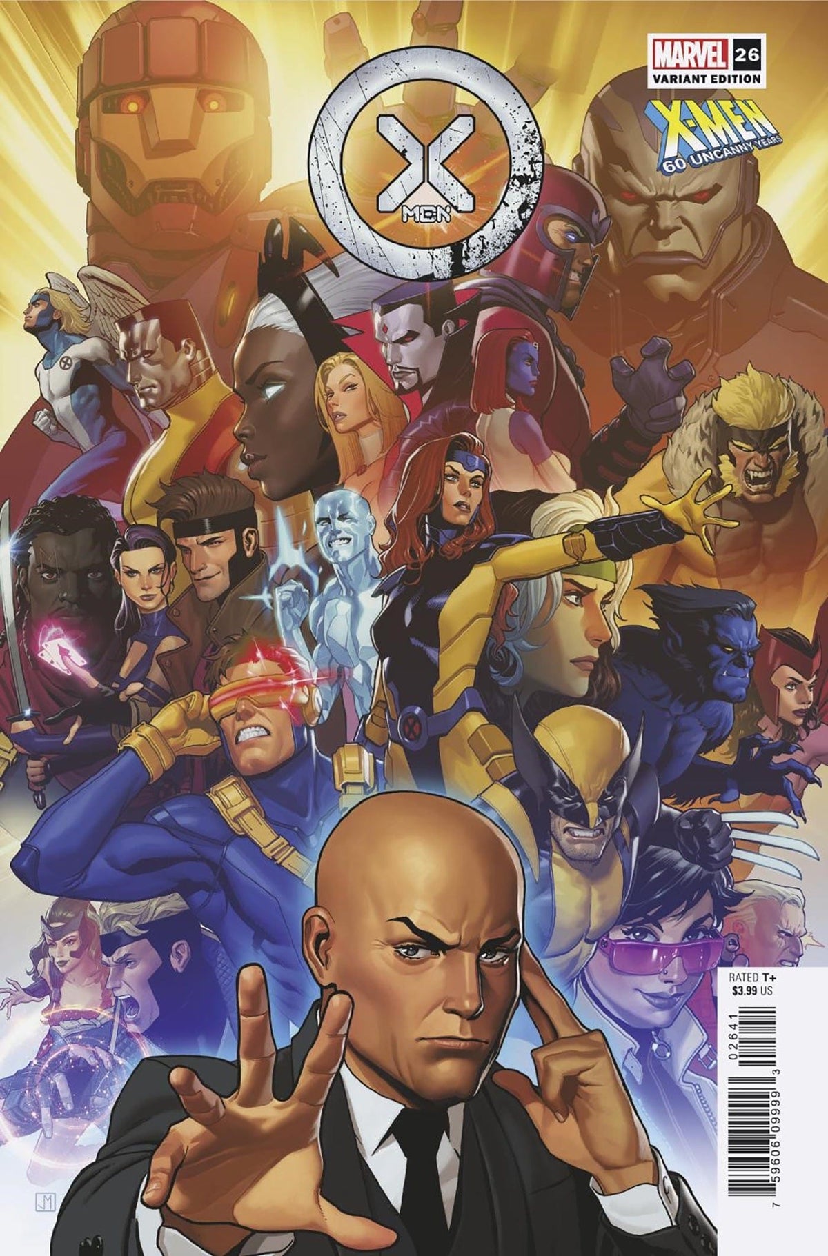 Marvel Comic Books X-MEN #26 JORGE MOLINA X-MEN 60TH VAR 75960609999302651 JUL230632