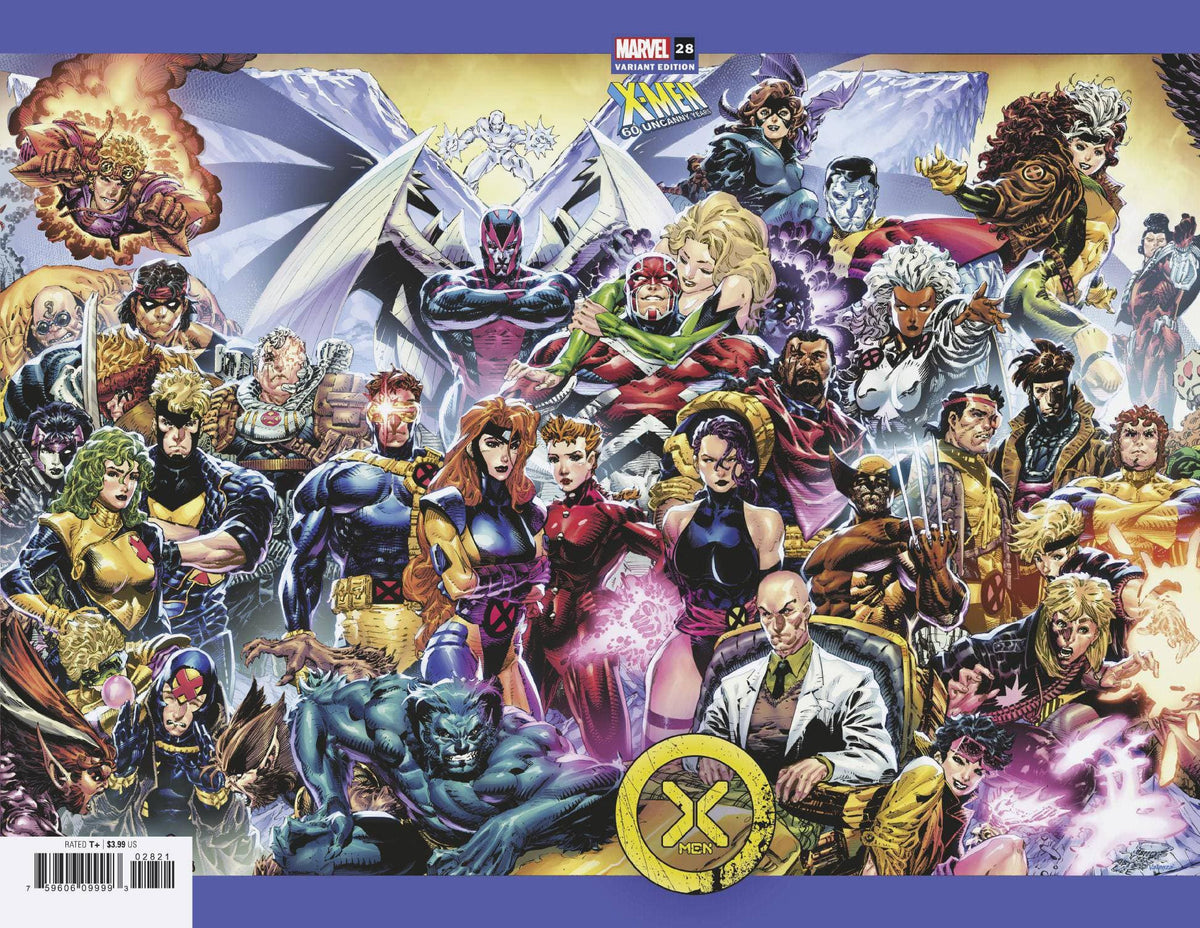 Marvel PRH Comic Books X-MEN #28 PHILIP TAN WRAPAROUND X-MEN 60TH VAR 75960609999302821 AUG230784