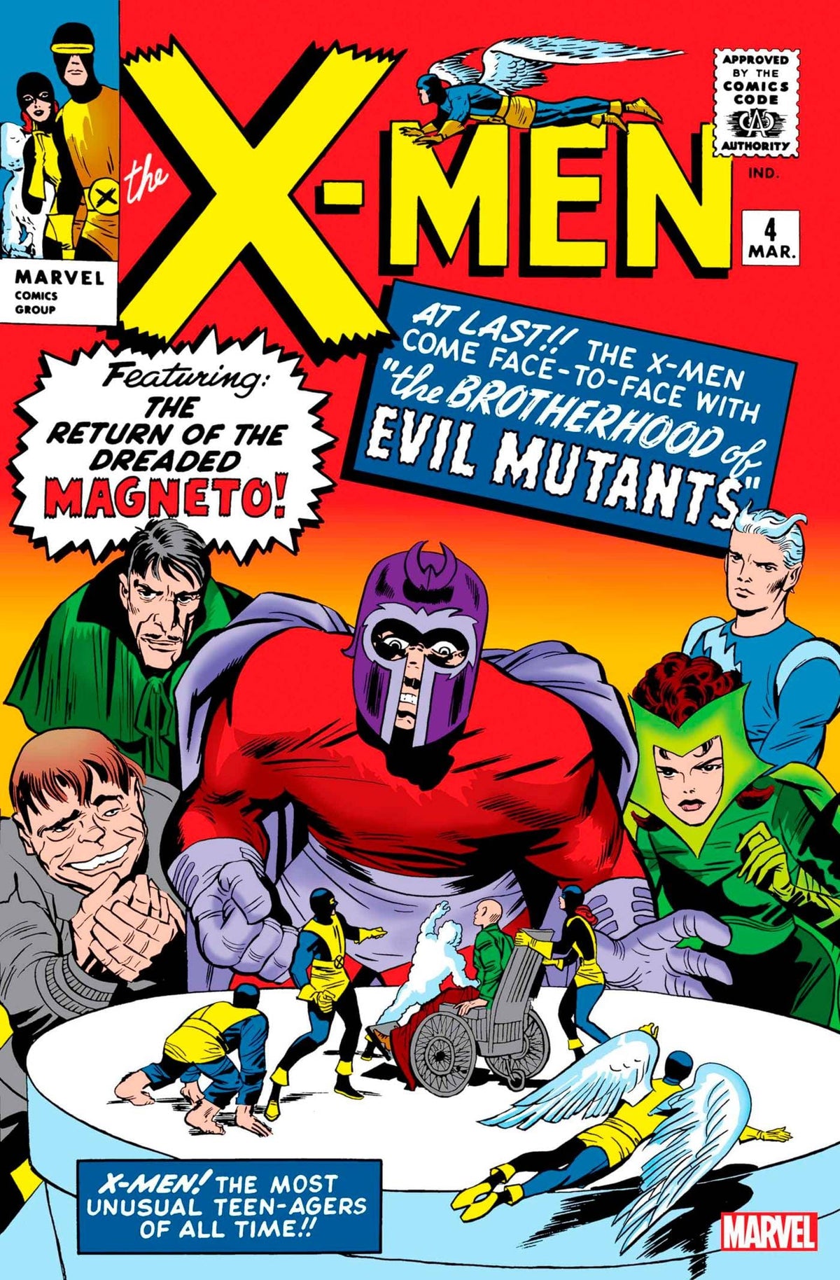 X-MEN #4 FACSIMILE EDITION NEW PTG PICTURE