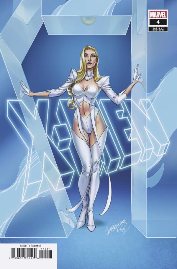 X-MEN #4 J. SCOTT CAMPBELL EMMA FROST VARIANT