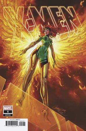 Marvel Comic Books X-MEN #5 J. SCOTT CAMPBELL JEAN GREY VARIANT 75960620920000521 PRH-75960620920000521