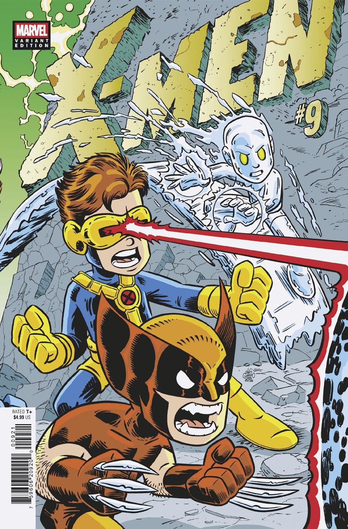 Marvel Comic Books X-MEN #9 CHRIS GIARRUSSO CROSSOVER CONNECTING VARIANT [ROG] 75960620920000921 PRH-75960620920000921