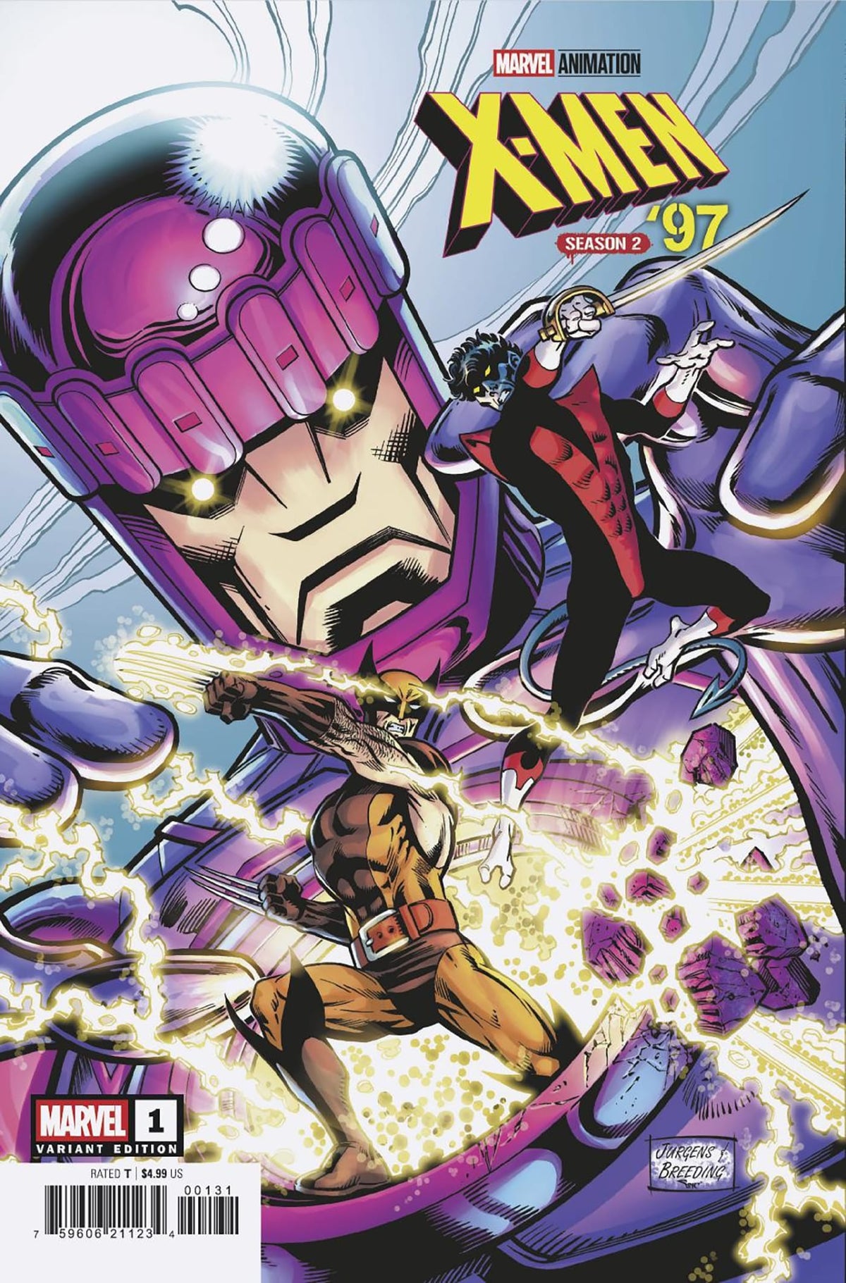 Marvel Comic Books X-MEN '97: SEASON TWO #1 DAN JURGENS VARIANT 75960621123400131 PRH-75960621123400131