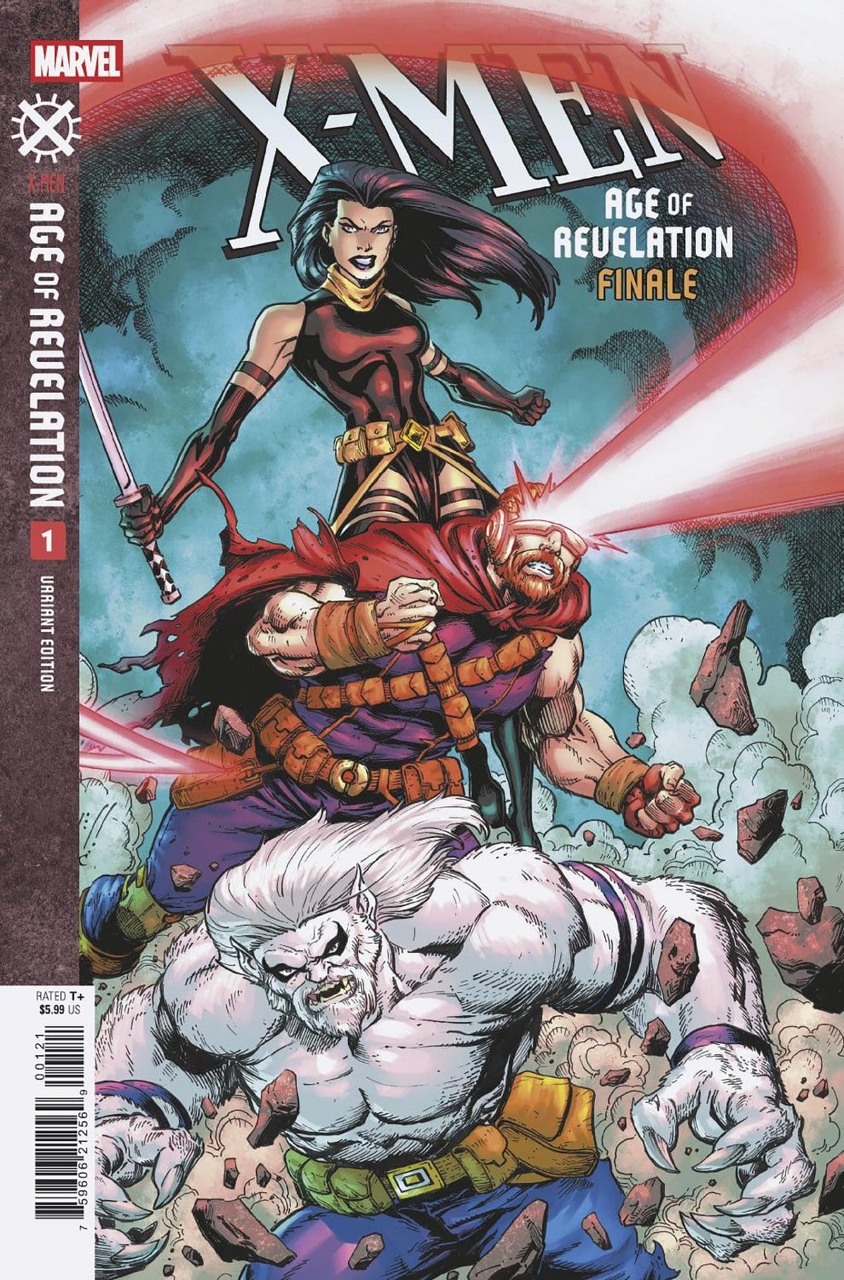 Marvel Comic Books X-MEN: AGE OF REVELATION FINALE #1 RICKIE YAGAWA VARIANT [AOR] 75960621256900121 PRH-75960621256900121